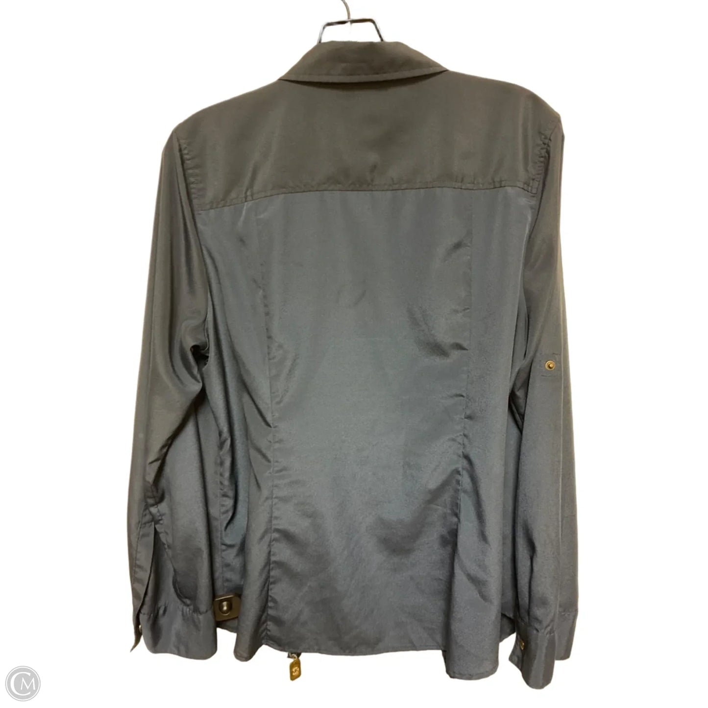 Top Long Sleeve By Michael By Michael Kors In Blue, Size: L