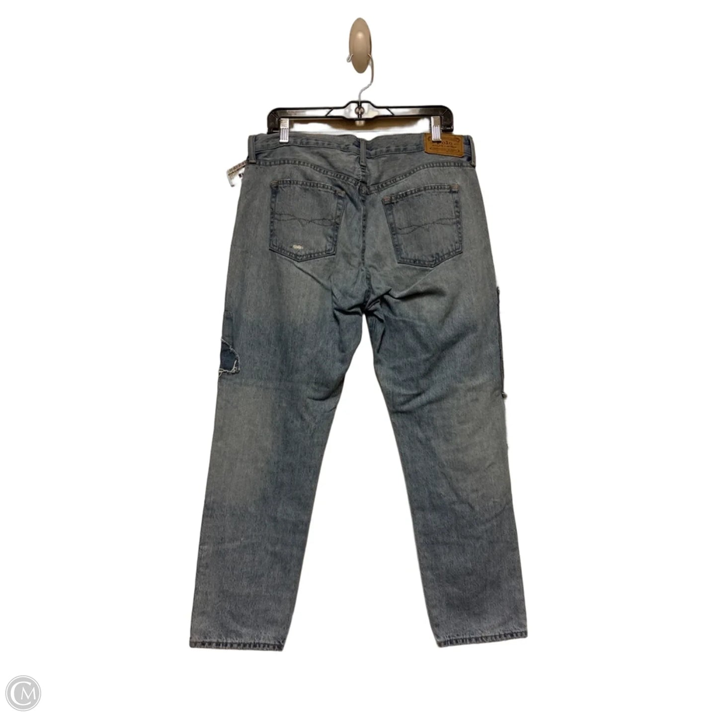 Jeans Straight By Polo Ralph Lauren In Blue Denim, Size: 8