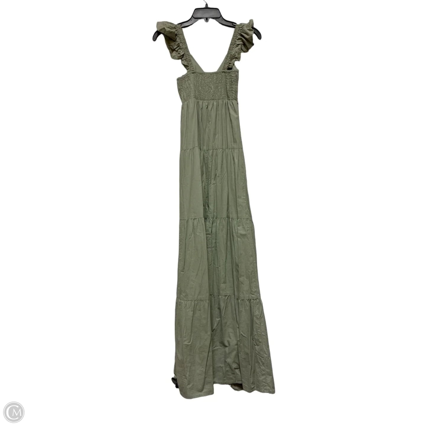 Dress Casual Maxi By Sim & Sam In Green, Size: Xs