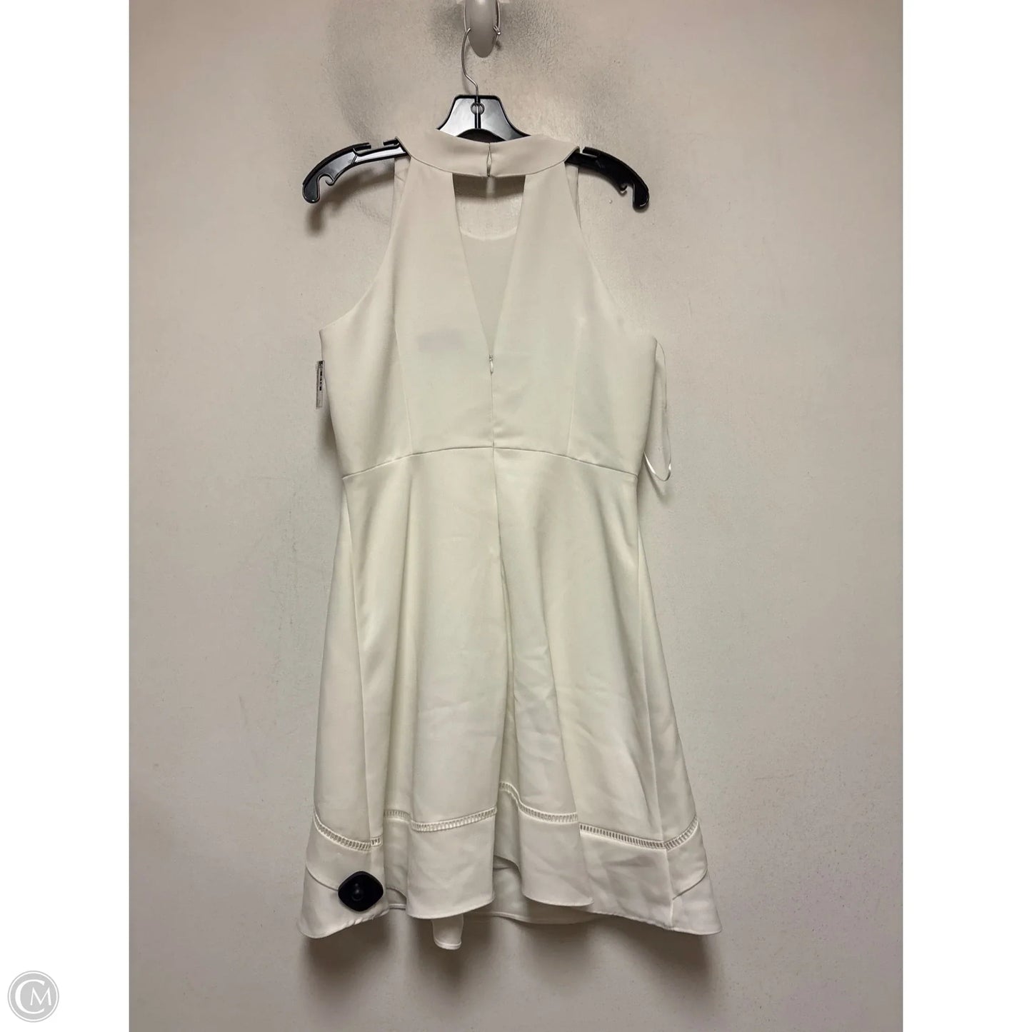 Dress Casual Short By Adelyn Rae In White, Size: L