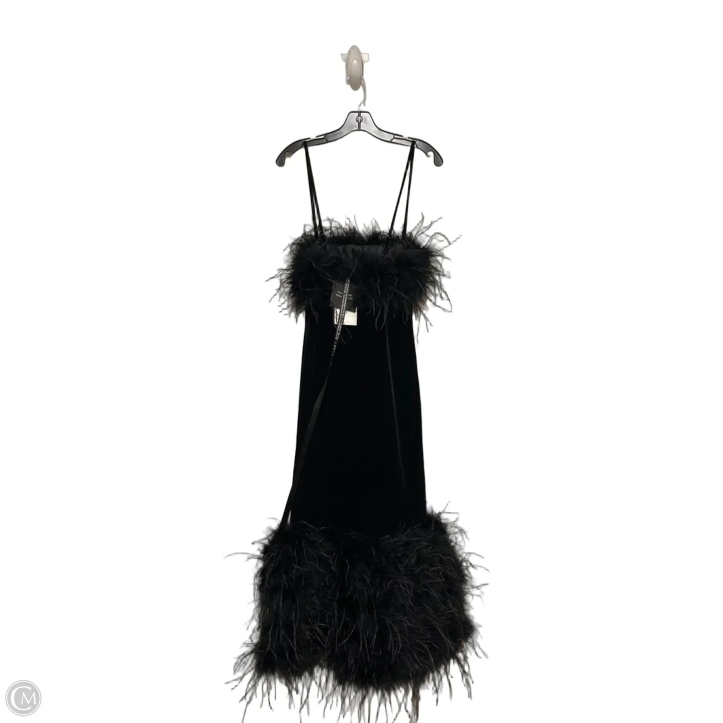 Dress Party Midi By Clothes Mentor In Black, Size: S
