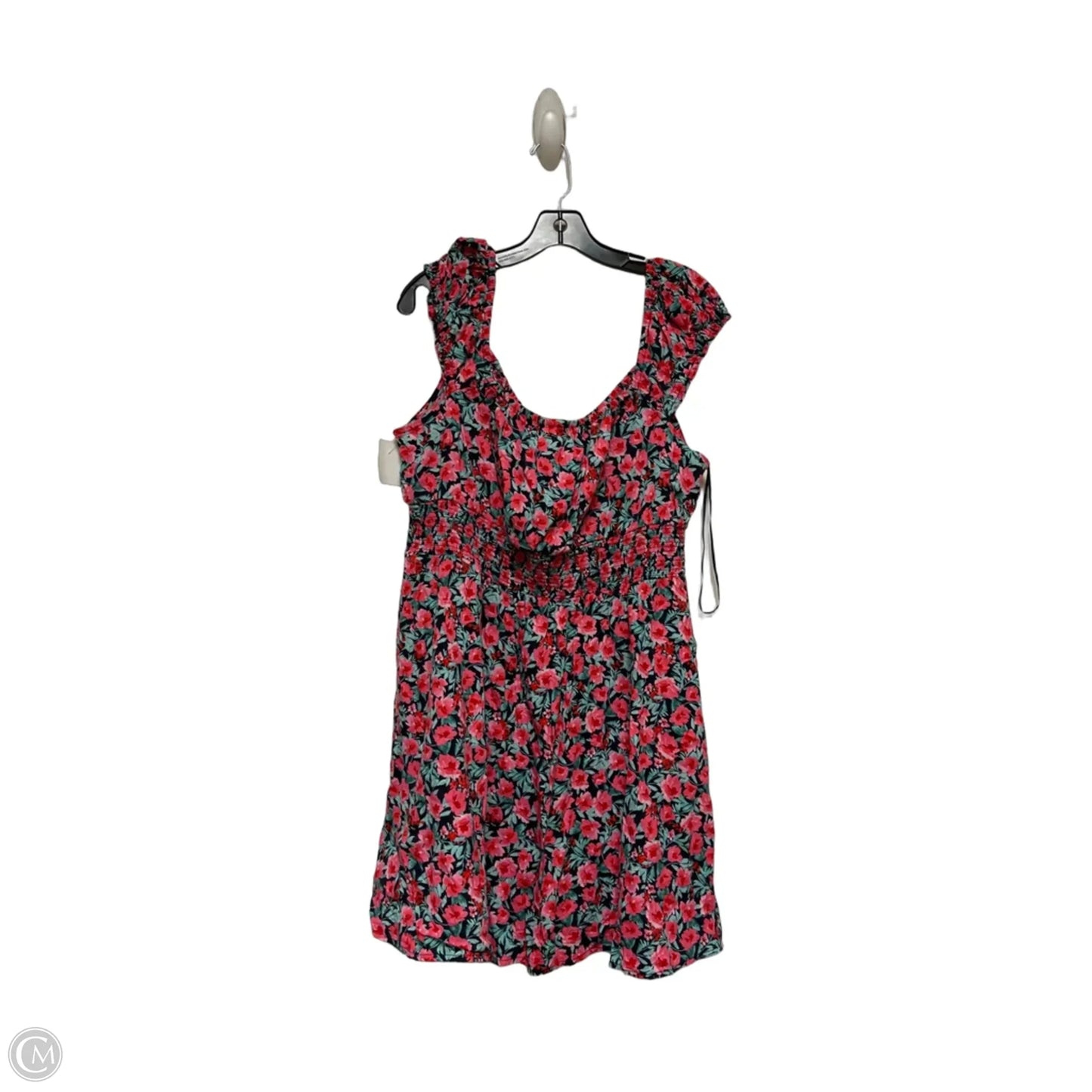 Dress Casual Short By Old Navy In Floral Print, Size: Xl
