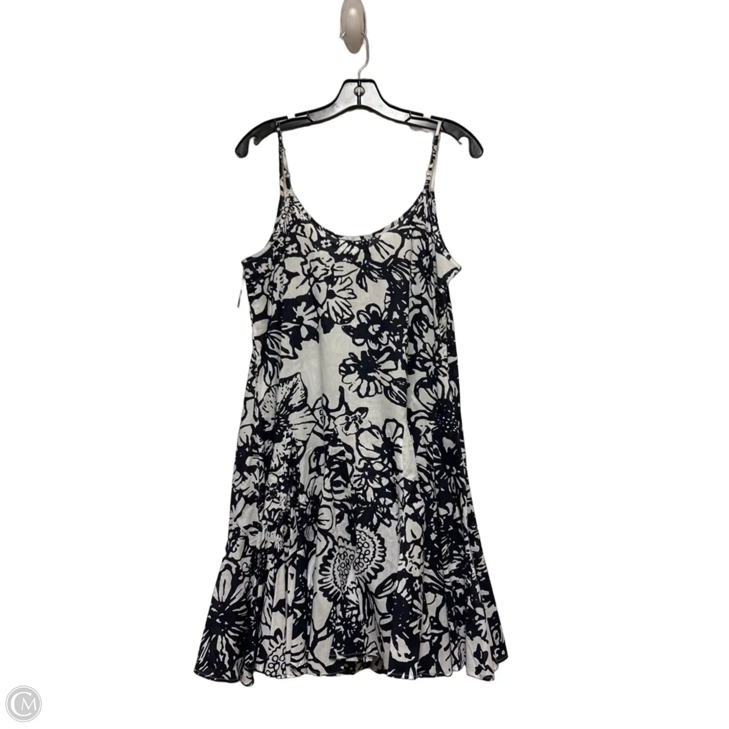 Dress Casual Short By Velvet In Black & White, Size: M