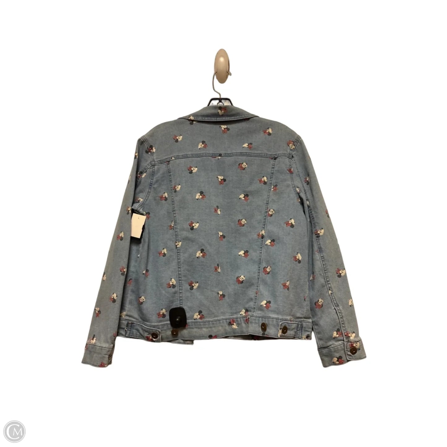 Jacket Denim By Disney Store In Blue Denim, Size: S