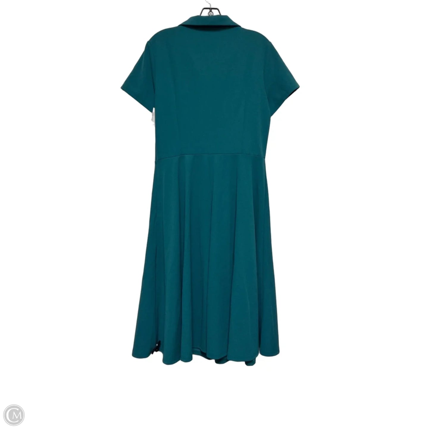 Dress Casual Midi By Clothes Mentor In Teal, Size: Xl