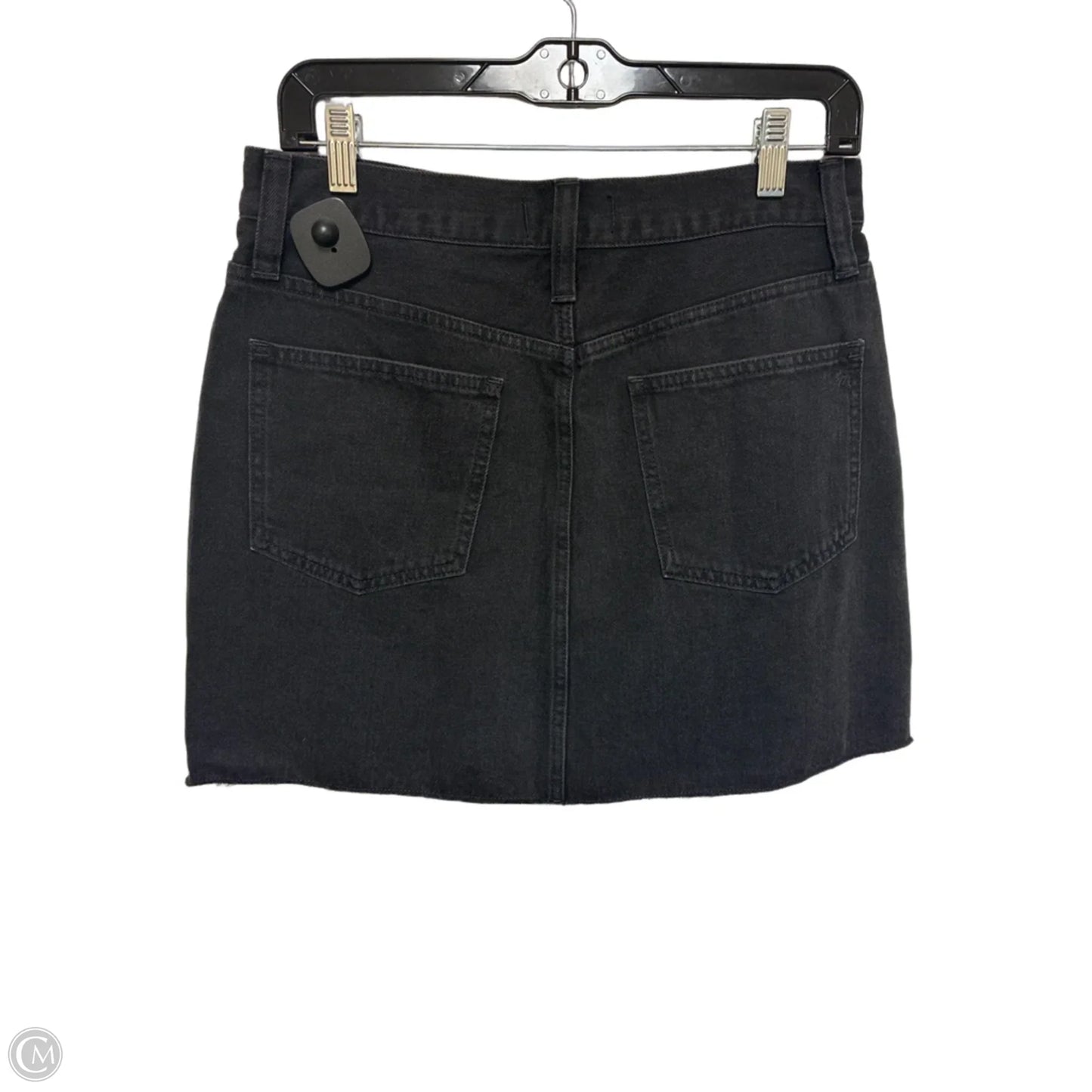 Skirt Mini & Short By Madewell In Black Denim, Size: 6