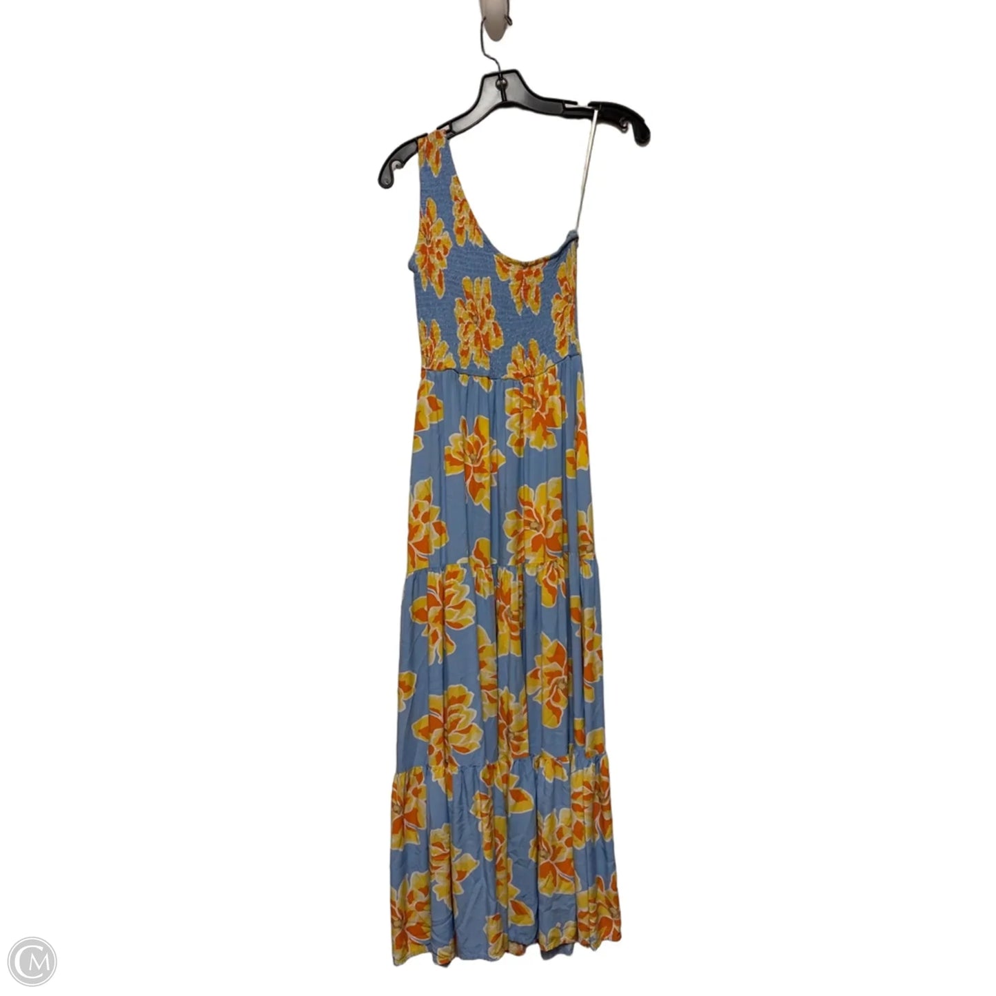 Dress Casual Midi By Abel The Label In Floral Print, Size: Xs