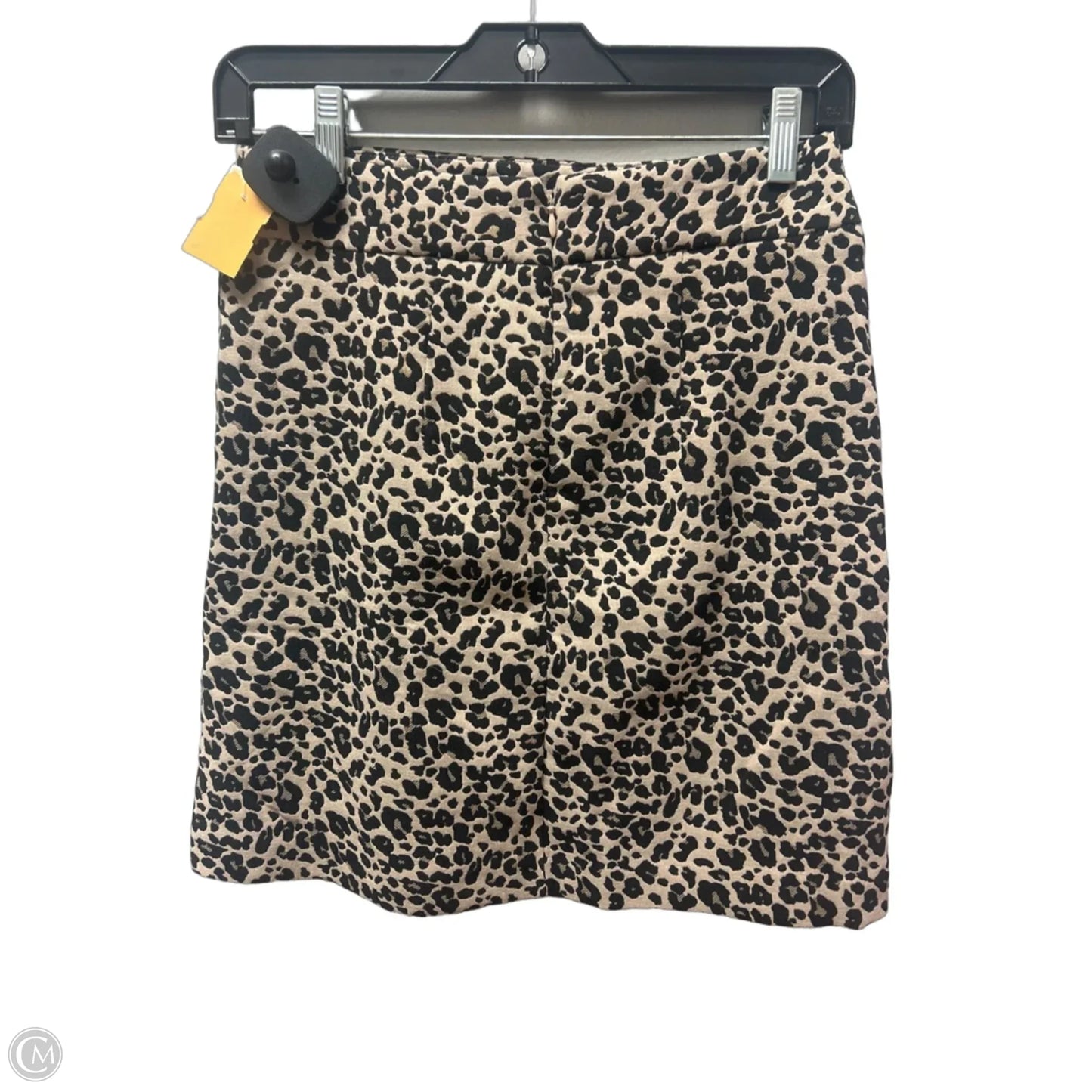 Skirt Mini & Short By Loft In Animal Print, Size: 0