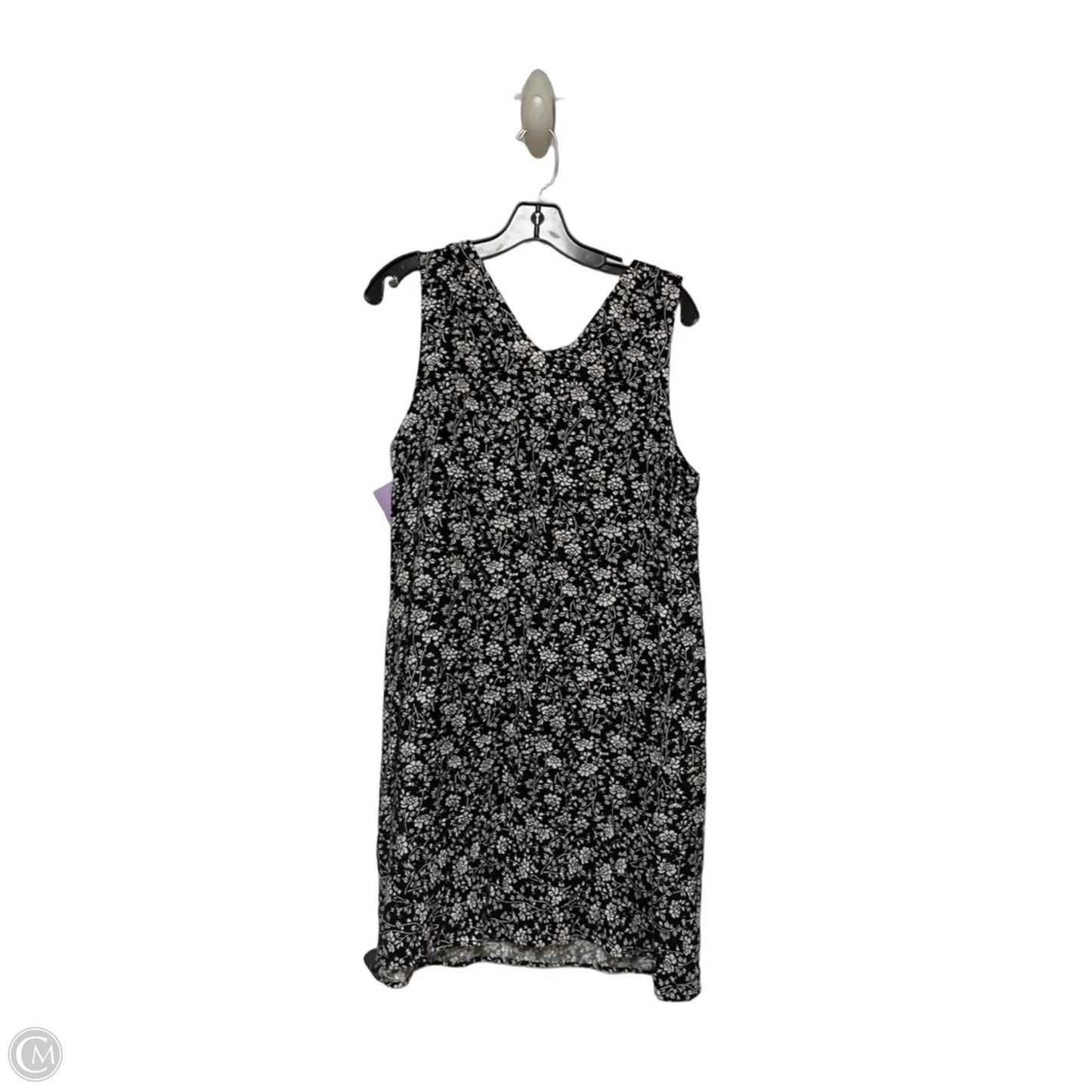 Dress Casual Short By Loft In Black & White, Size: M
