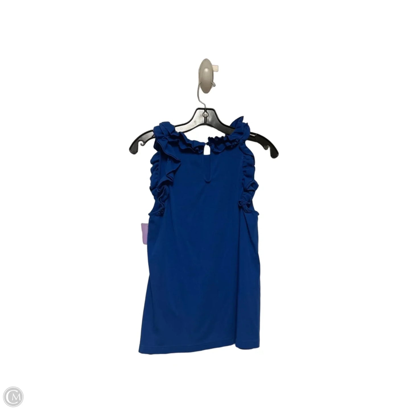 Top Sleeveless Designer By Lilly Pulitzer In Blue, Size: L