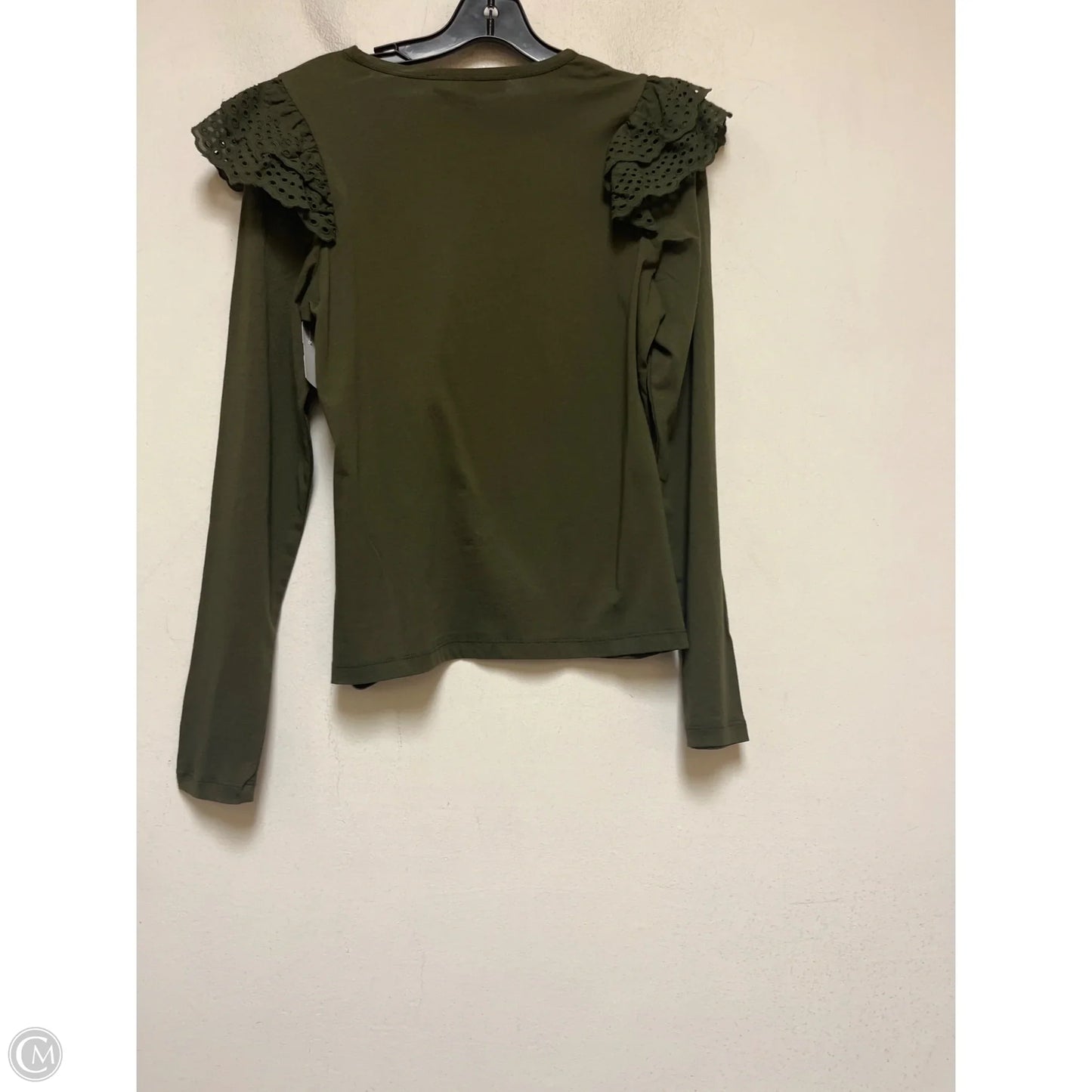 Top Long Sleeve By Joes Jeans In Green, Size: S