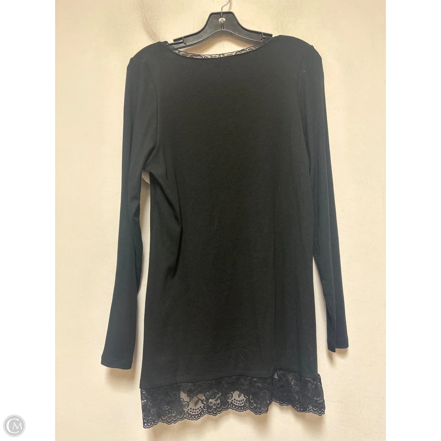 Top Long Sleeve By Torrid In Black, Size: 2x