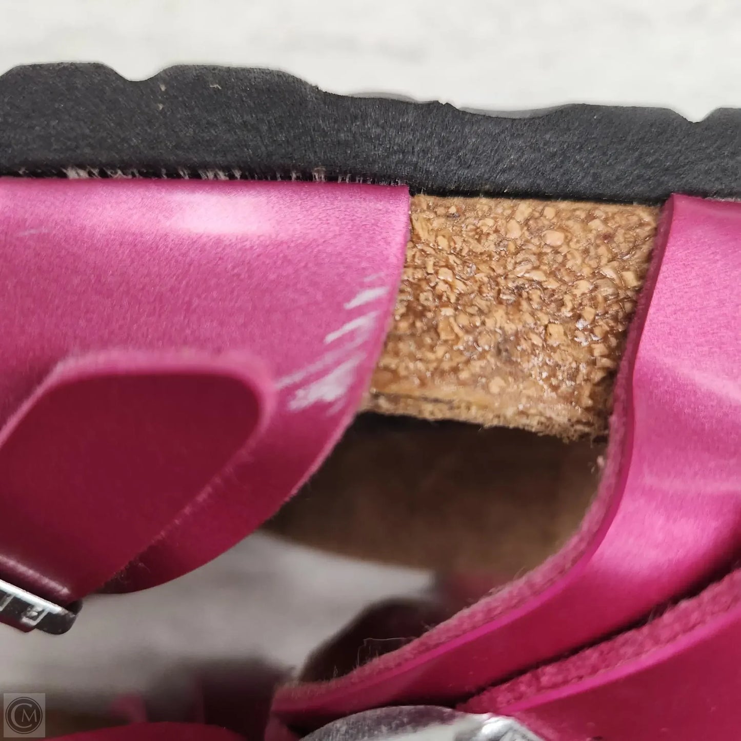 Sandals Flats By Birkenstock In Pink, Size: 7.5