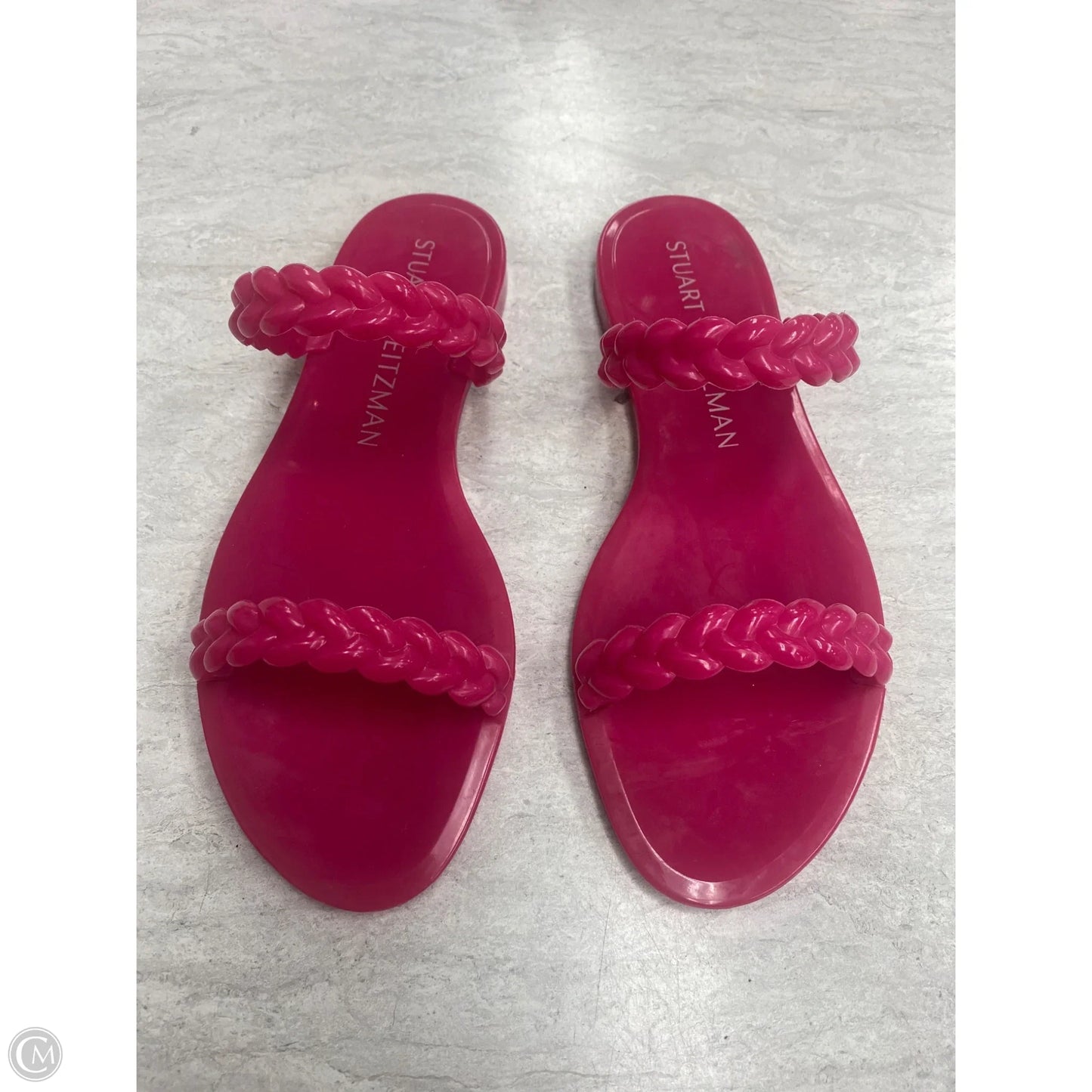 Sandals Designer By Stuart Weitzman In Pink, Size: 7