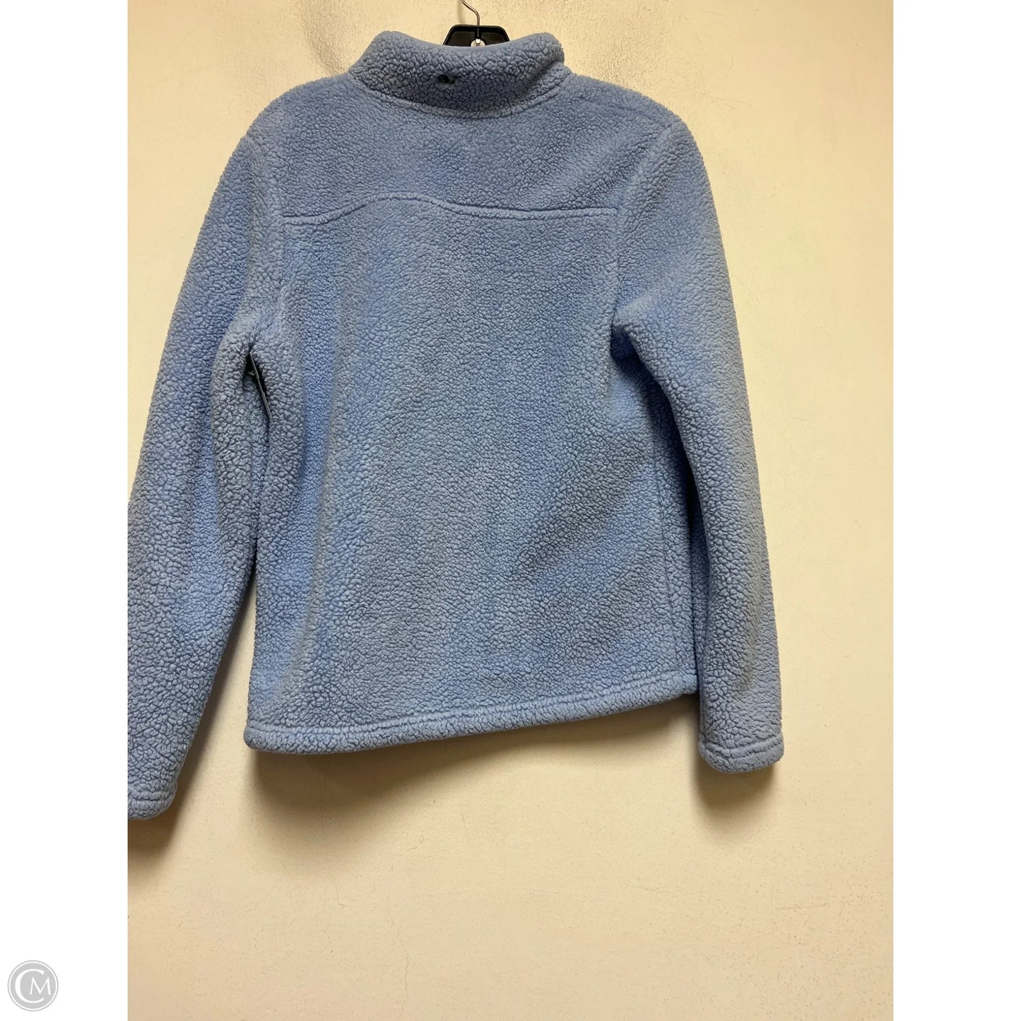 Jacket Faux Fur & Sherpa By Vineyard Vines In Blue, Size: Xs