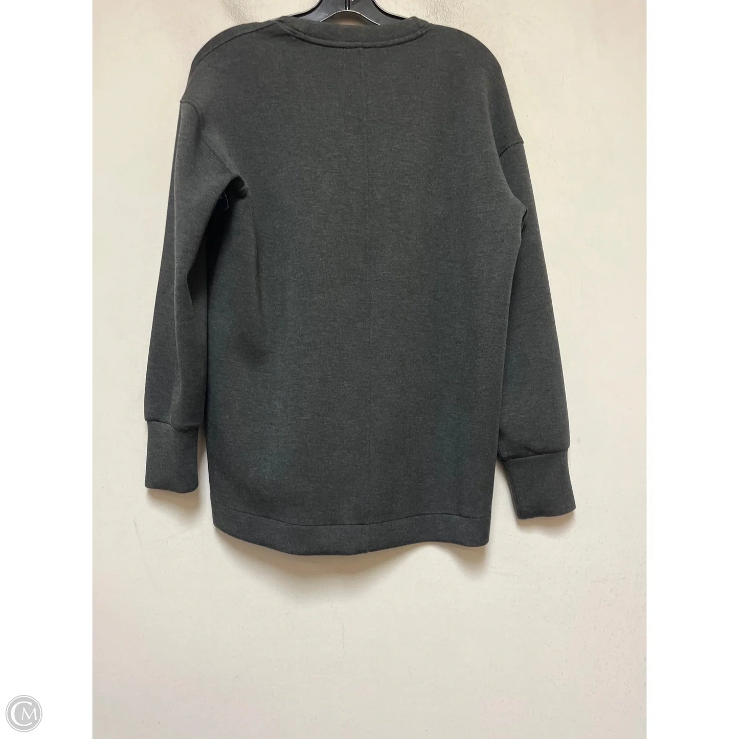 Top Long Sleeve By Spanx In Grey, Size: Xs