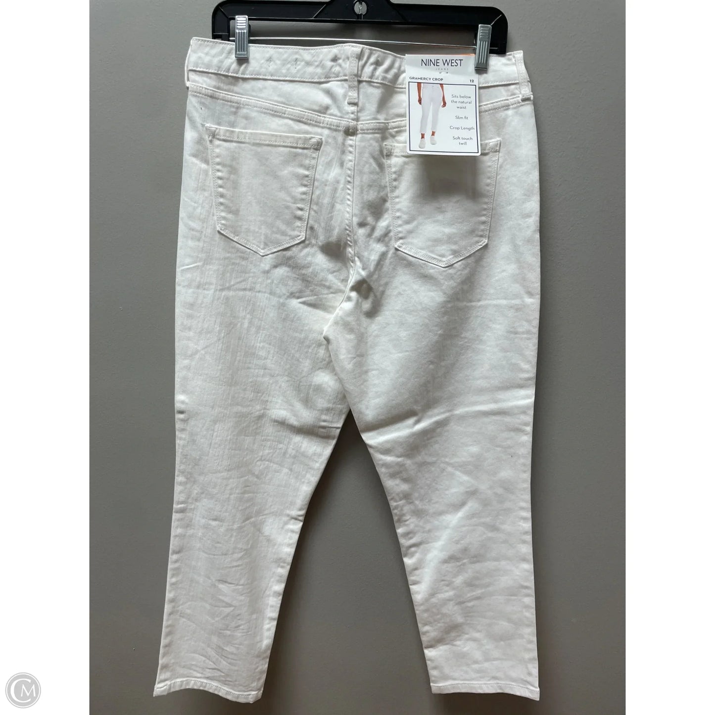 Jeans Cropped By Nine West Apparel In White, Size: 12