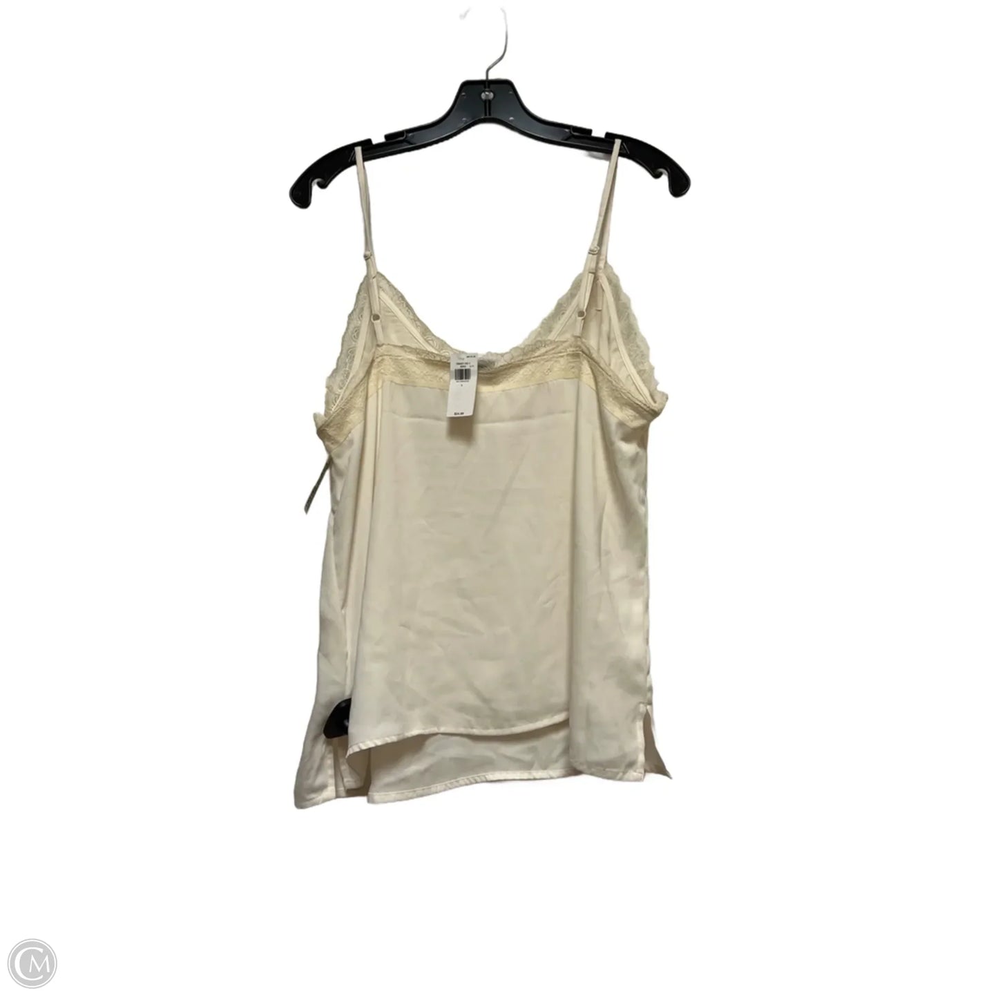 Top Sleeveless By Old Navy In Cream, Size: L