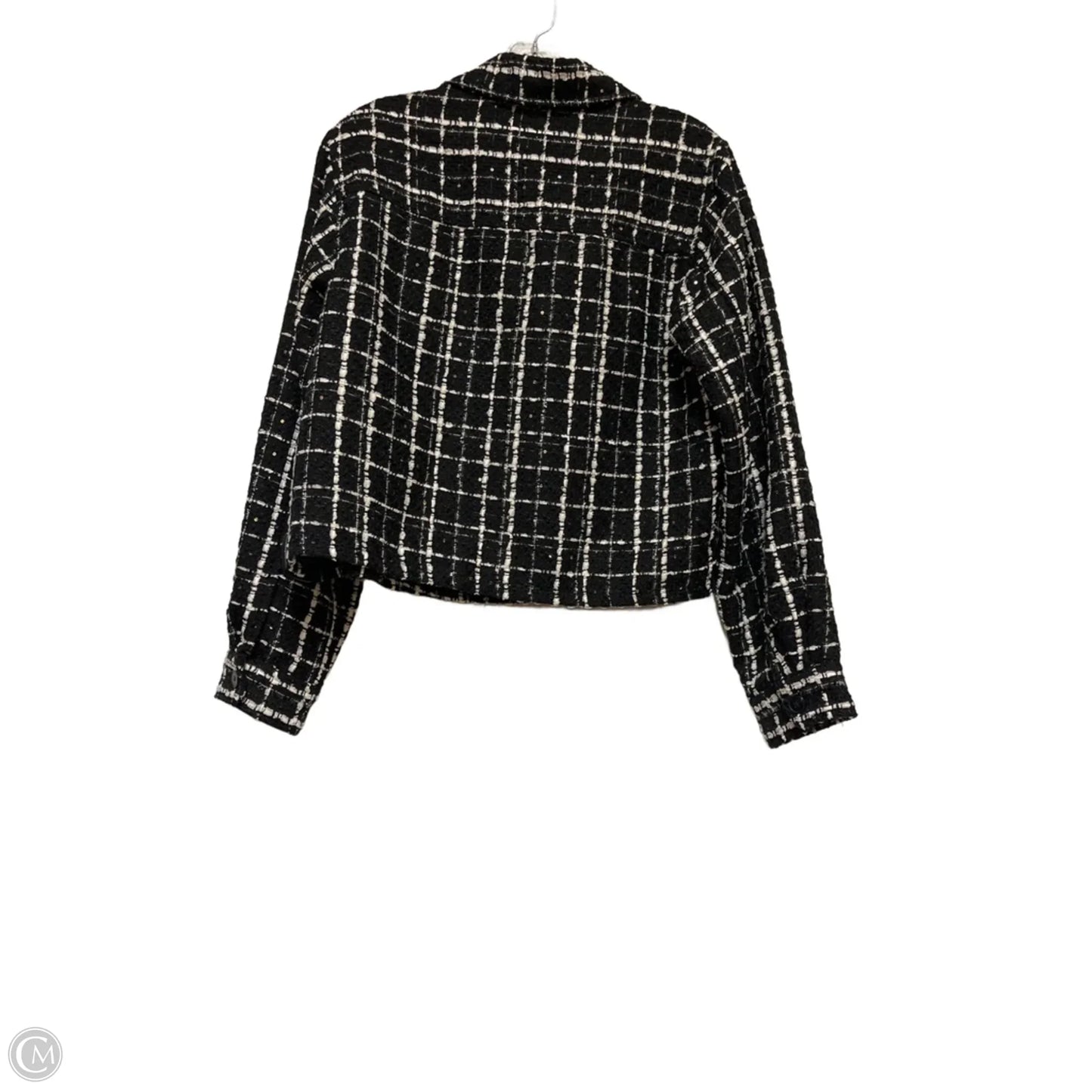 Blazer By Express In Black & White, Size: S