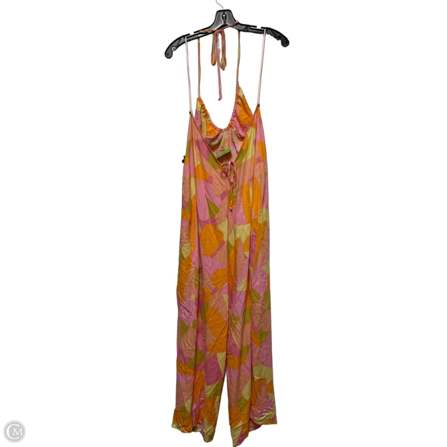 Jumpsuit By Vici In Orange & Pink, Size: L