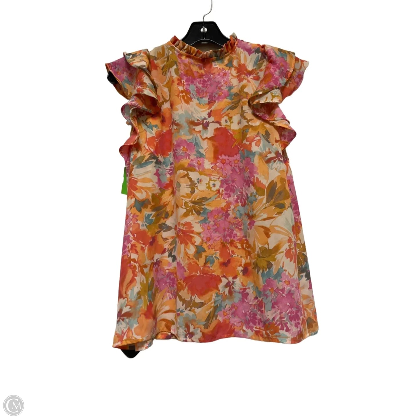 Top Sleeveless By 1.state In Floral Print, Size: S
