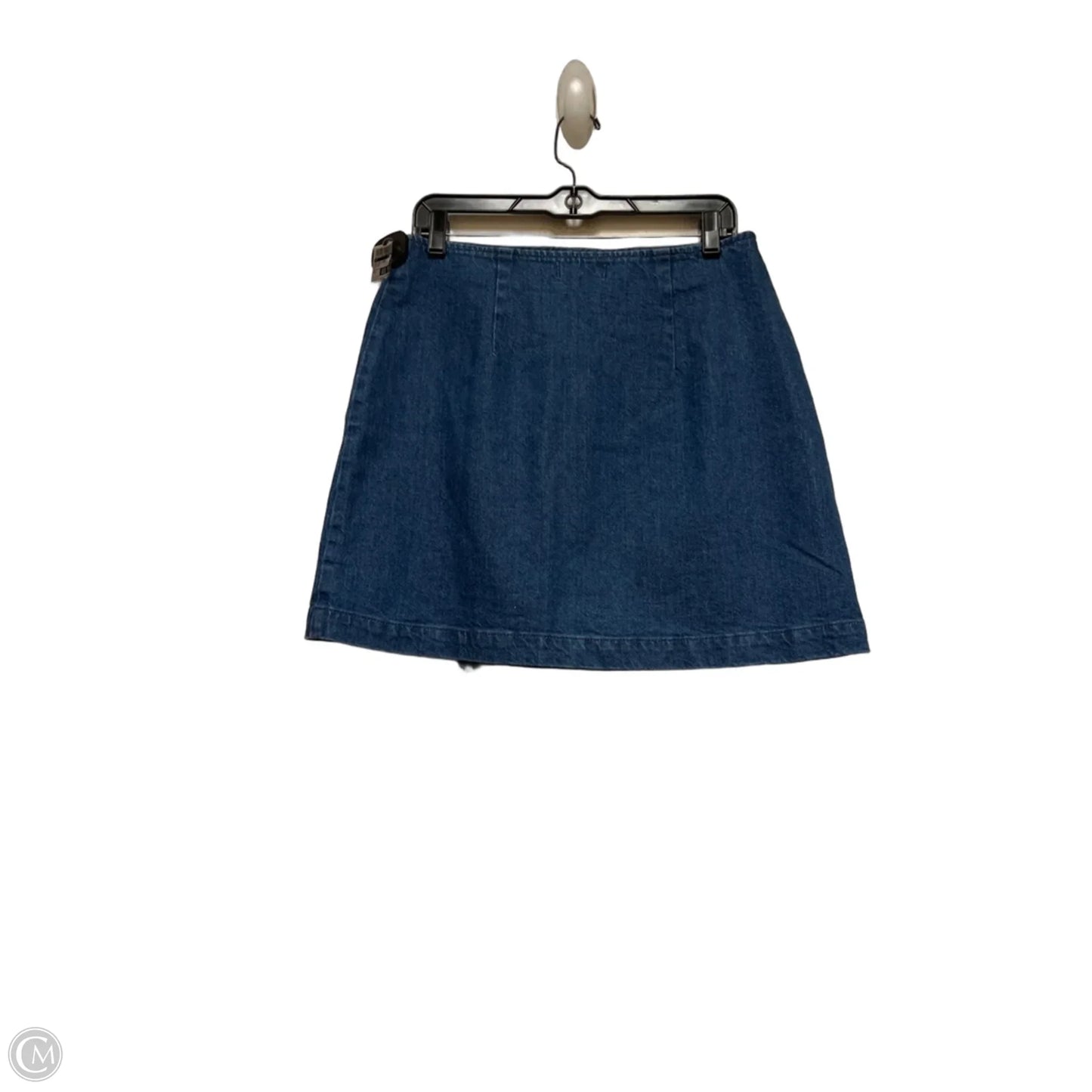Skirt Mini & Short By Loft In Blue Denim, Size: 8