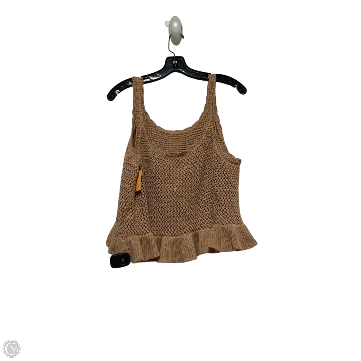Top Sleeveless By American Eagle In Brown, Size: Xl
