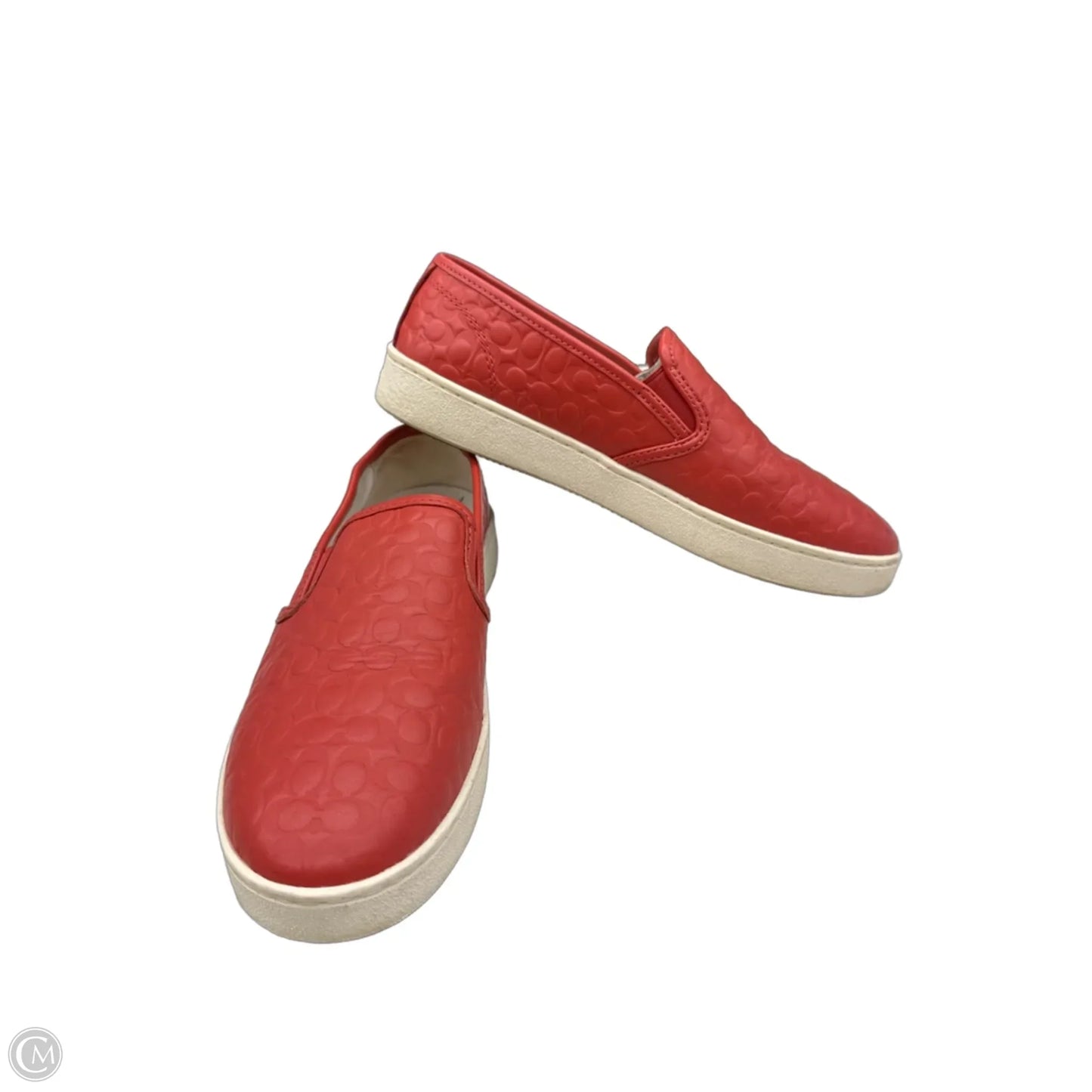 Shoes Flats By Coach In Red, Size: 10