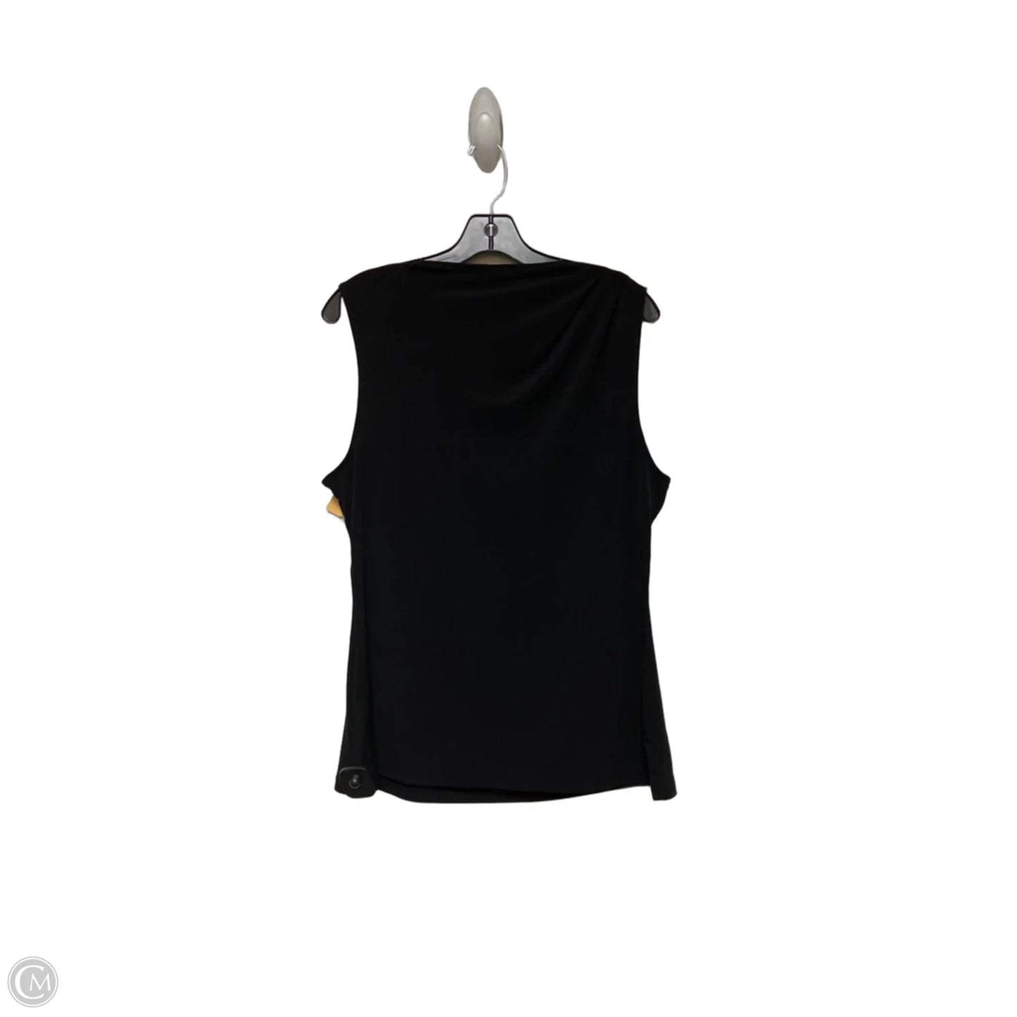 Top Sleeveless By Dkny In Black, Size: L