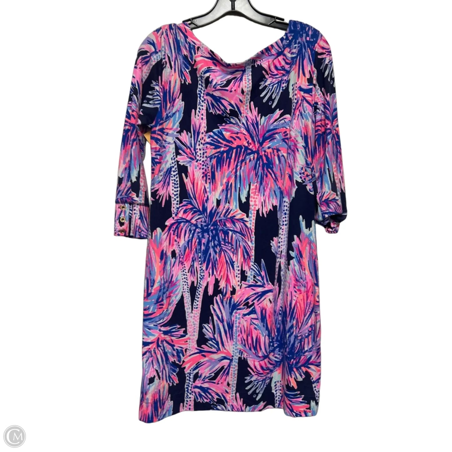 Dress Designer By Lilly Pulitzer In Blue & Pink, Size: M