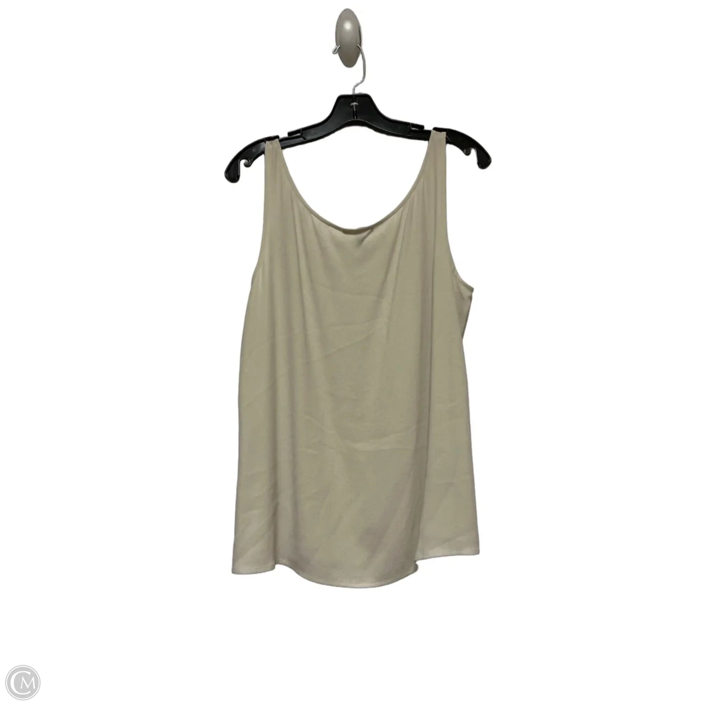 Top Sleeveless By Eileen Fisher In Beige, Size: M