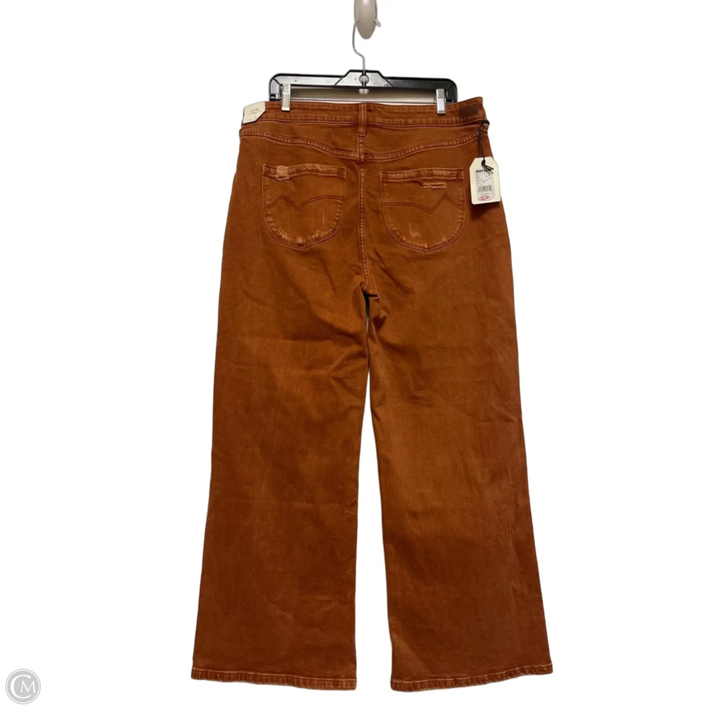 Jeans Wide Leg By Clothes Mentor In Orange, Size: 8