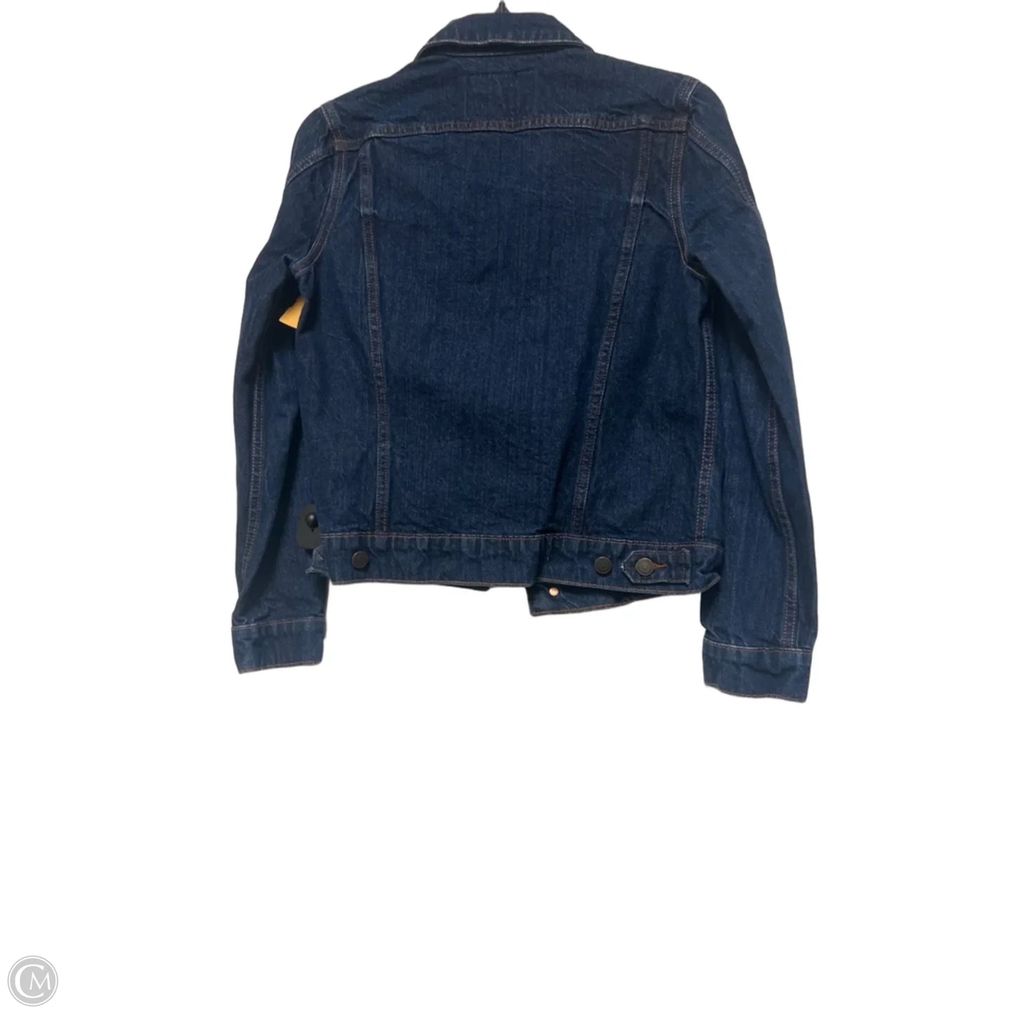 Jacket Denim By Lucky Brand In Blue Denim, Size: S