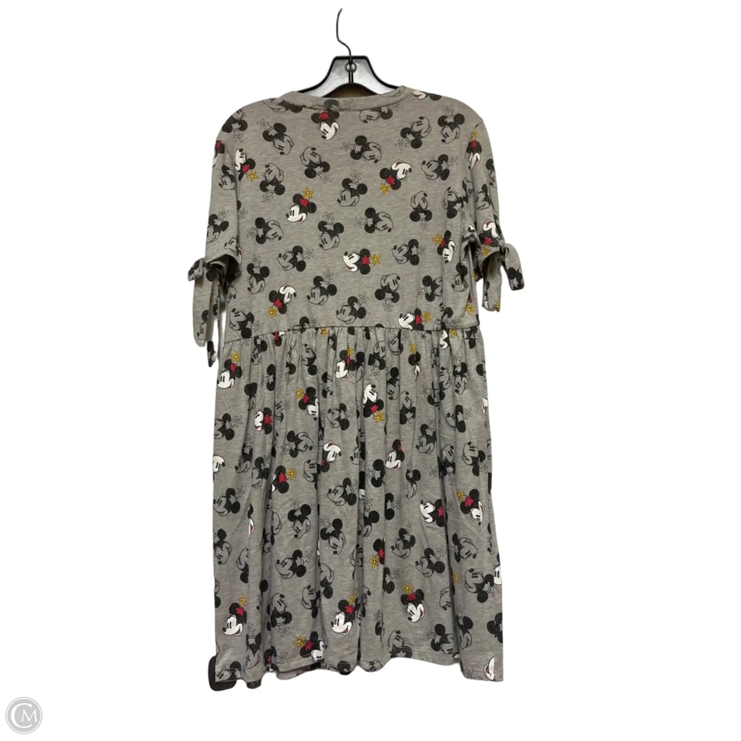 Dress Casual Short By Disney In Black & Grey, Size: S