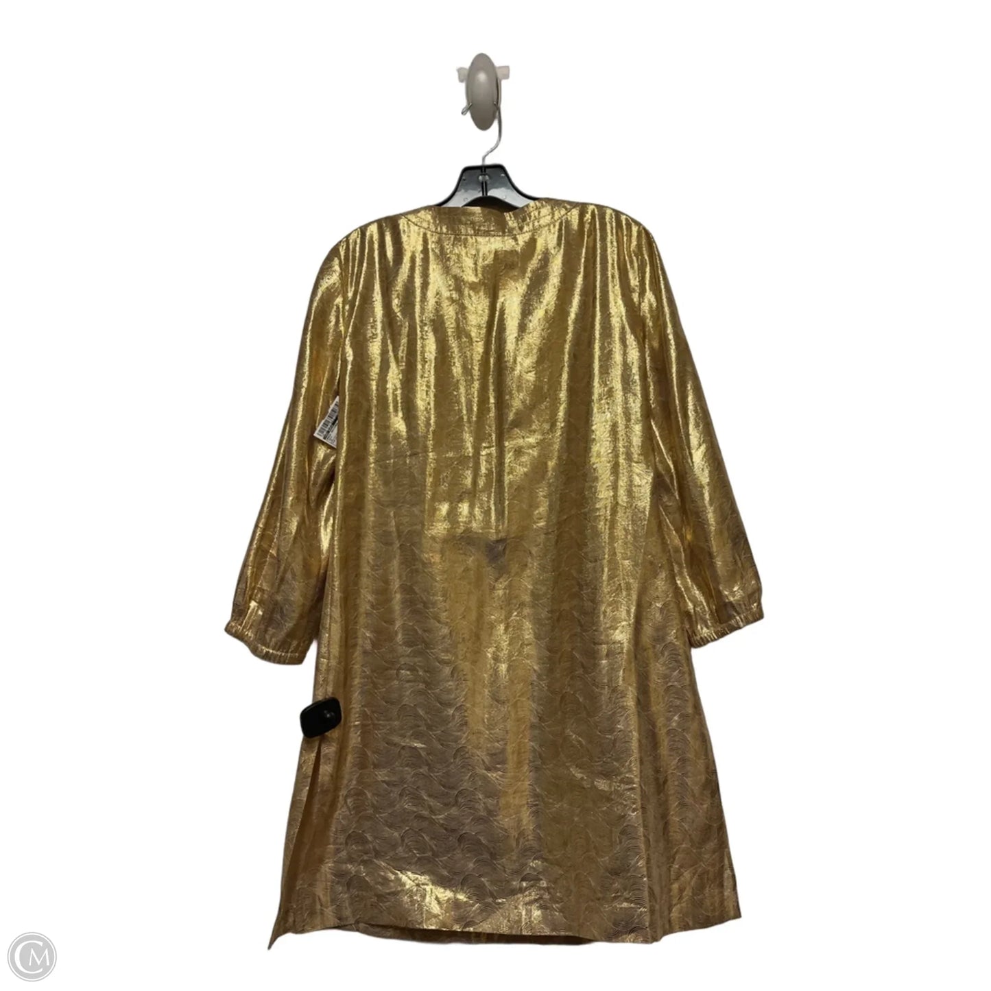 Dress Designer By Tory Burch In Gold, Size: 10