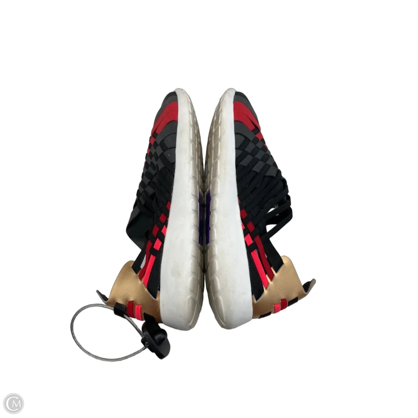 Shoes Sneakers By Nike In Black & Red, Size: 10