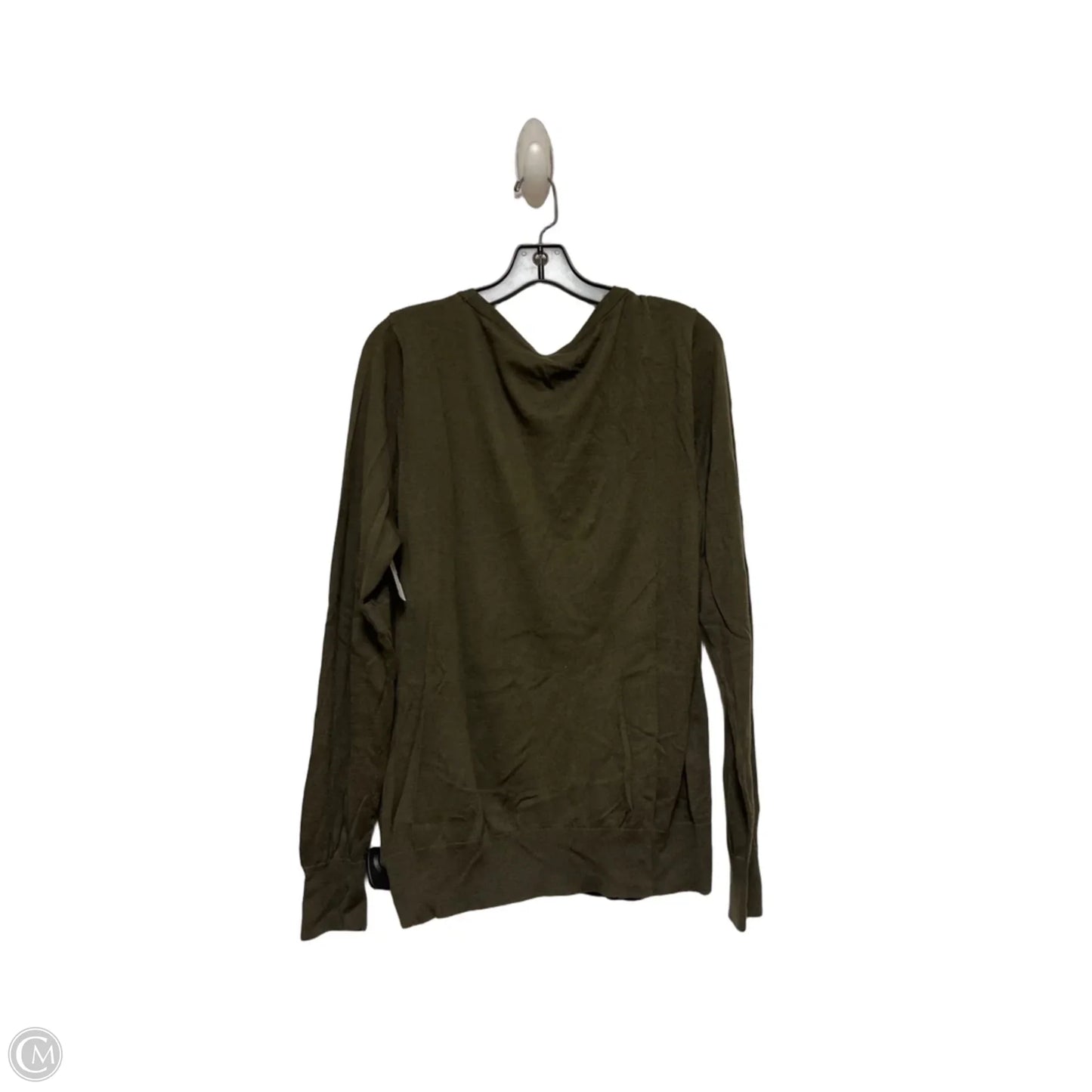 Cardigan By Banana Republic In Green, Size: Xl