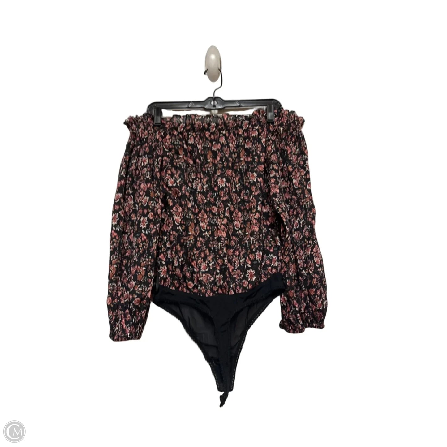 Bodysuit By Free People In Floral Print, Size: M