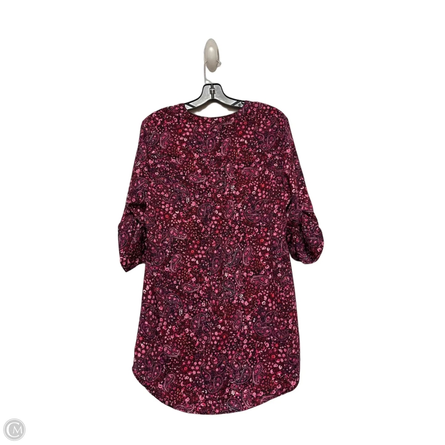 Top Short Sleeve By Torrid In Paisley Print, Size: L