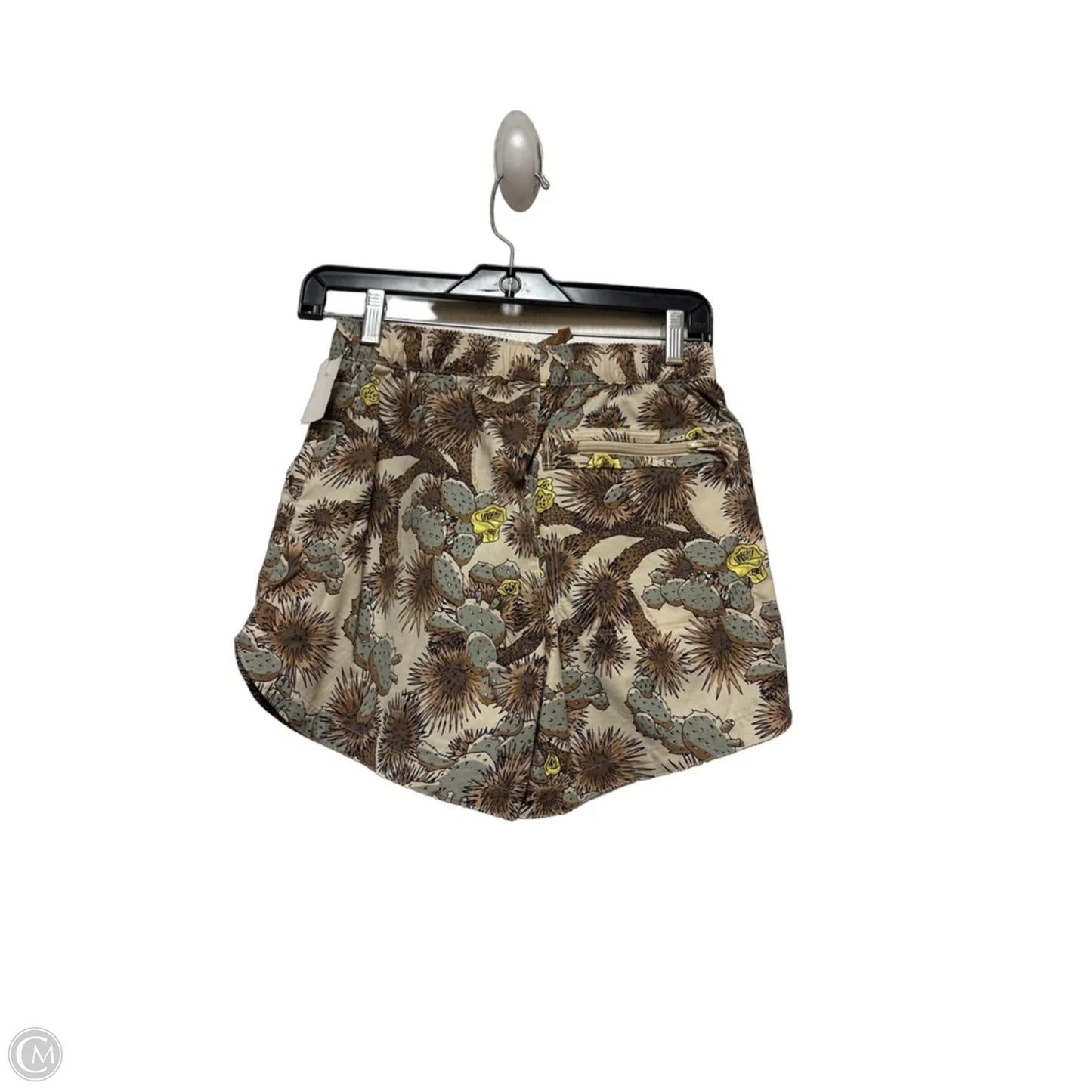Athletic Shorts By The North Face In Green & Tan, Size: Xs