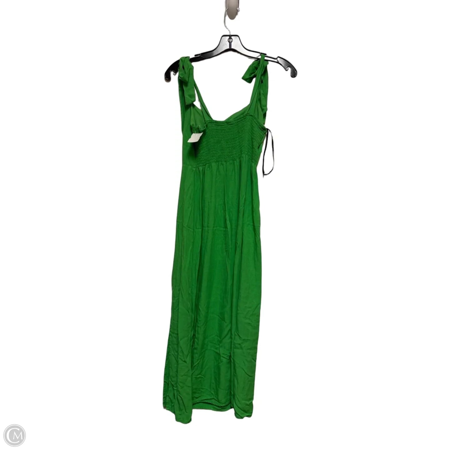 Dress Casual Midi By Forever 21 In Green, Size: M