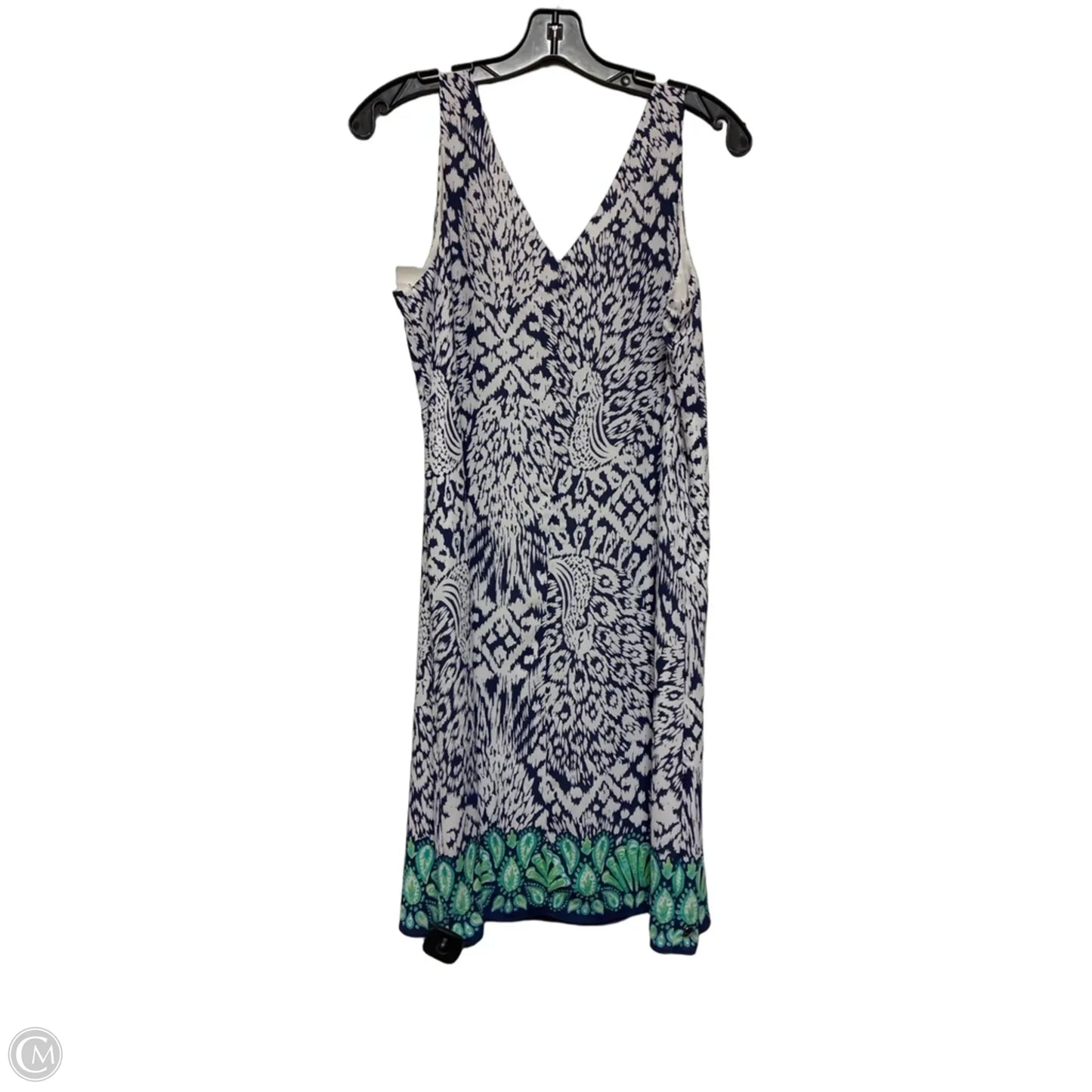 Dress Designer By Lilly Pulitzer In Blue & Green, Size: S