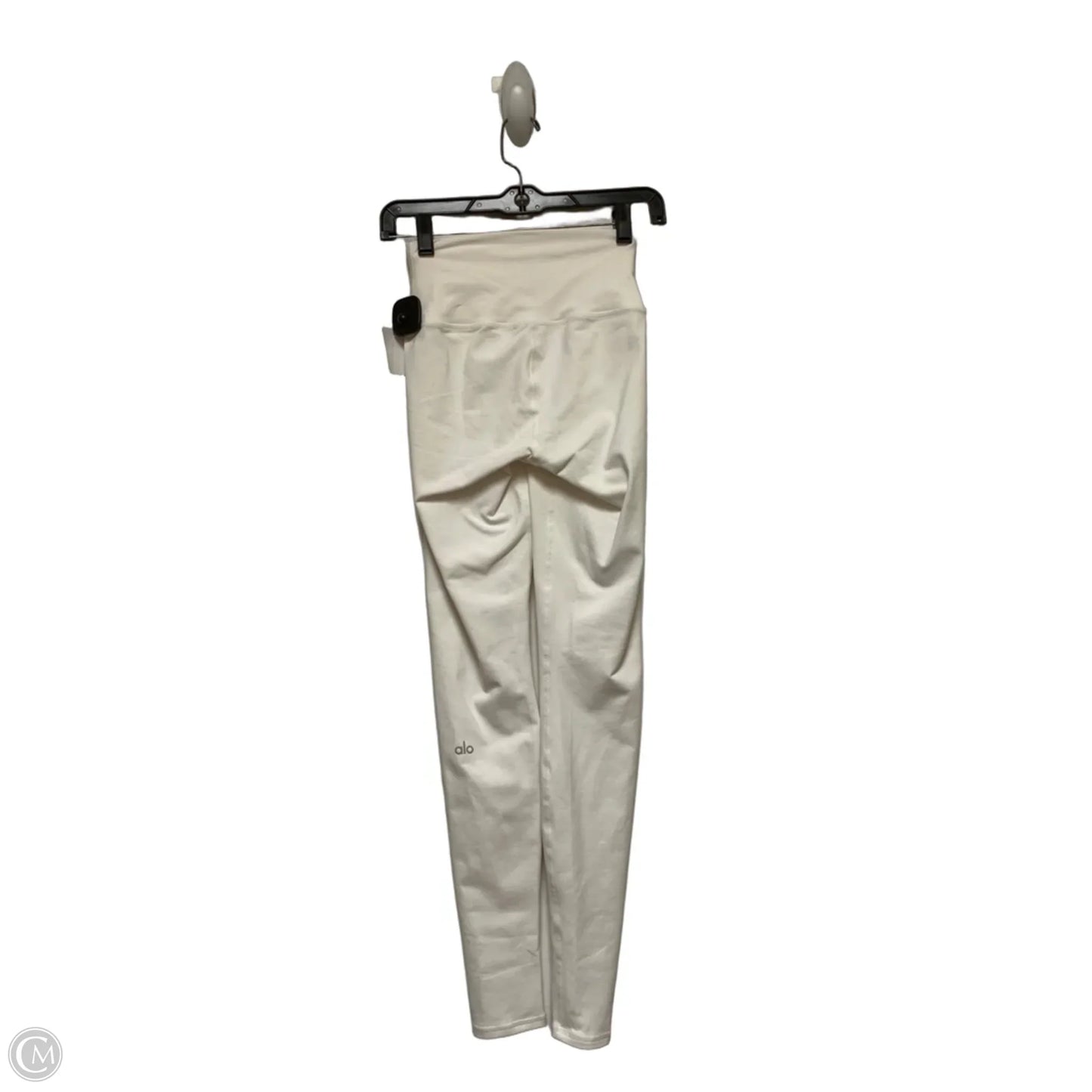 Athletic Leggings By Alo In White, Size: Xxs