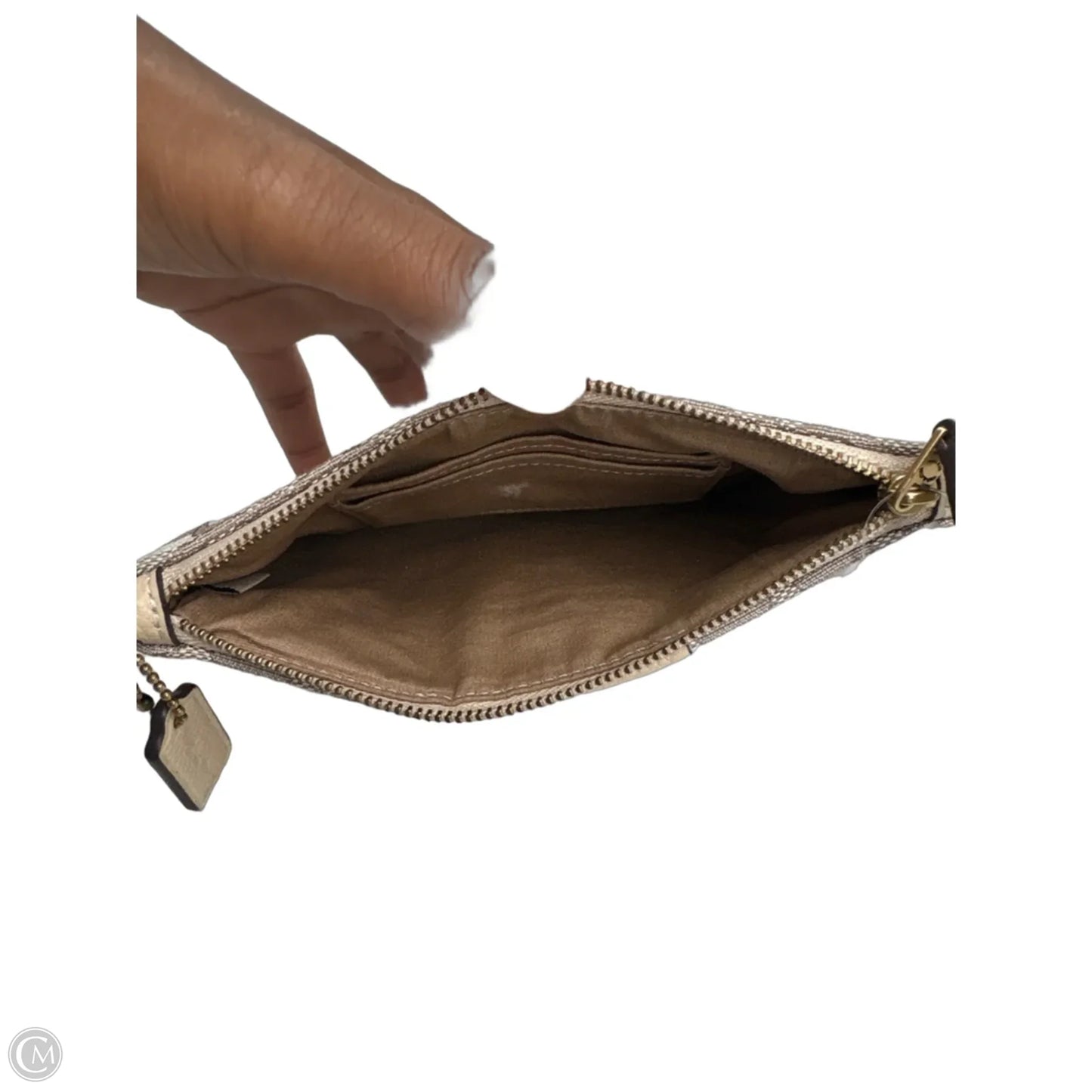 Wristlet Designer By Coach, Size: Small