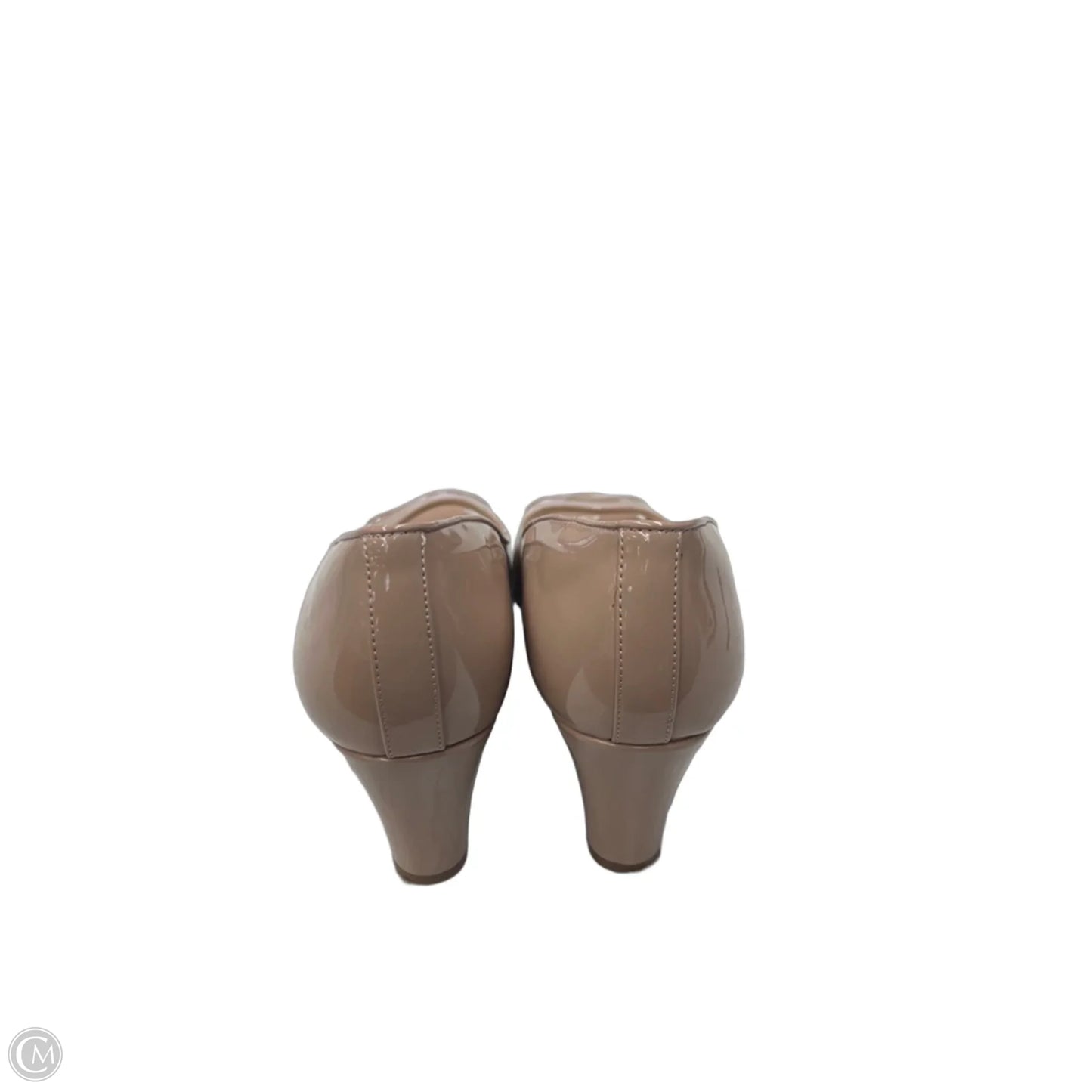Shoes Heels Wedge By Easy Spirit In Tan, Size: 9.5
