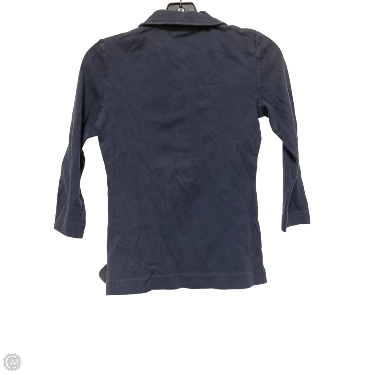 Top Long Sleeve Designer By Tory Burch In Blue, Size: Xs