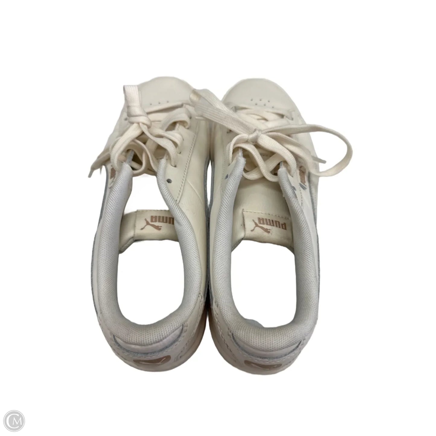 Shoes Sneakers By Puma In Cream, Size: 8.5