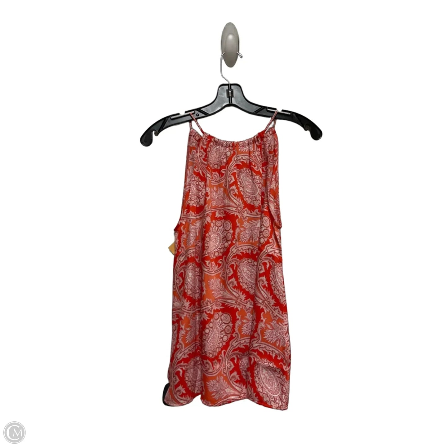 Top Sleeveless By Mng In Paisley Print, Size: Xxs