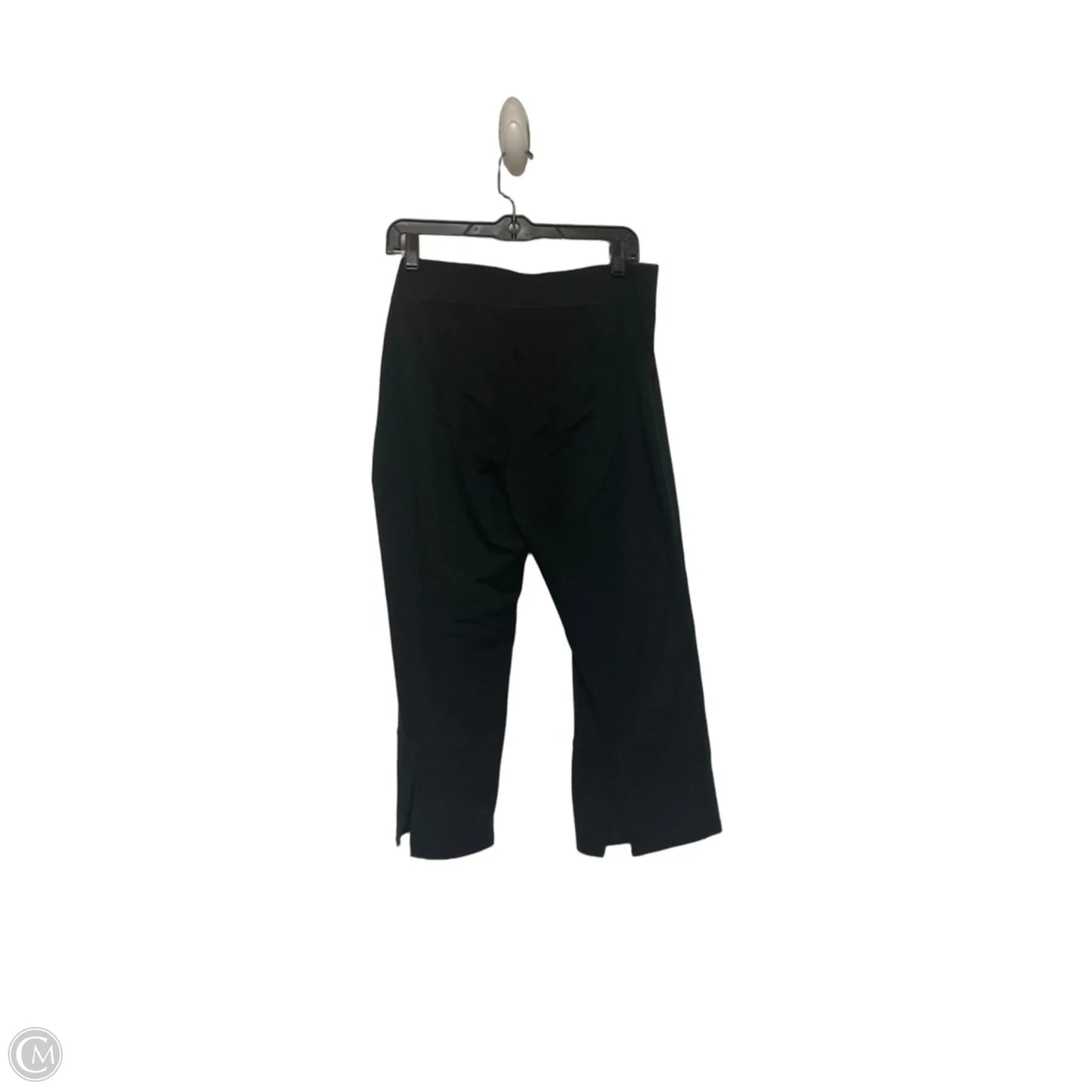 Pants Cropped By Eileen Fisher In Black, Size: 12