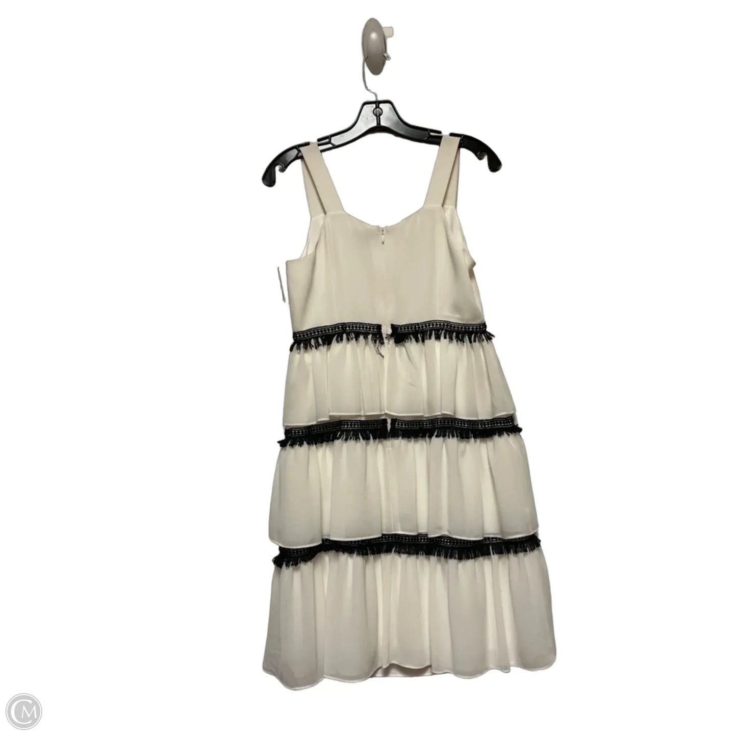 Dress Designer By Halston In Black & White, Size: Xs